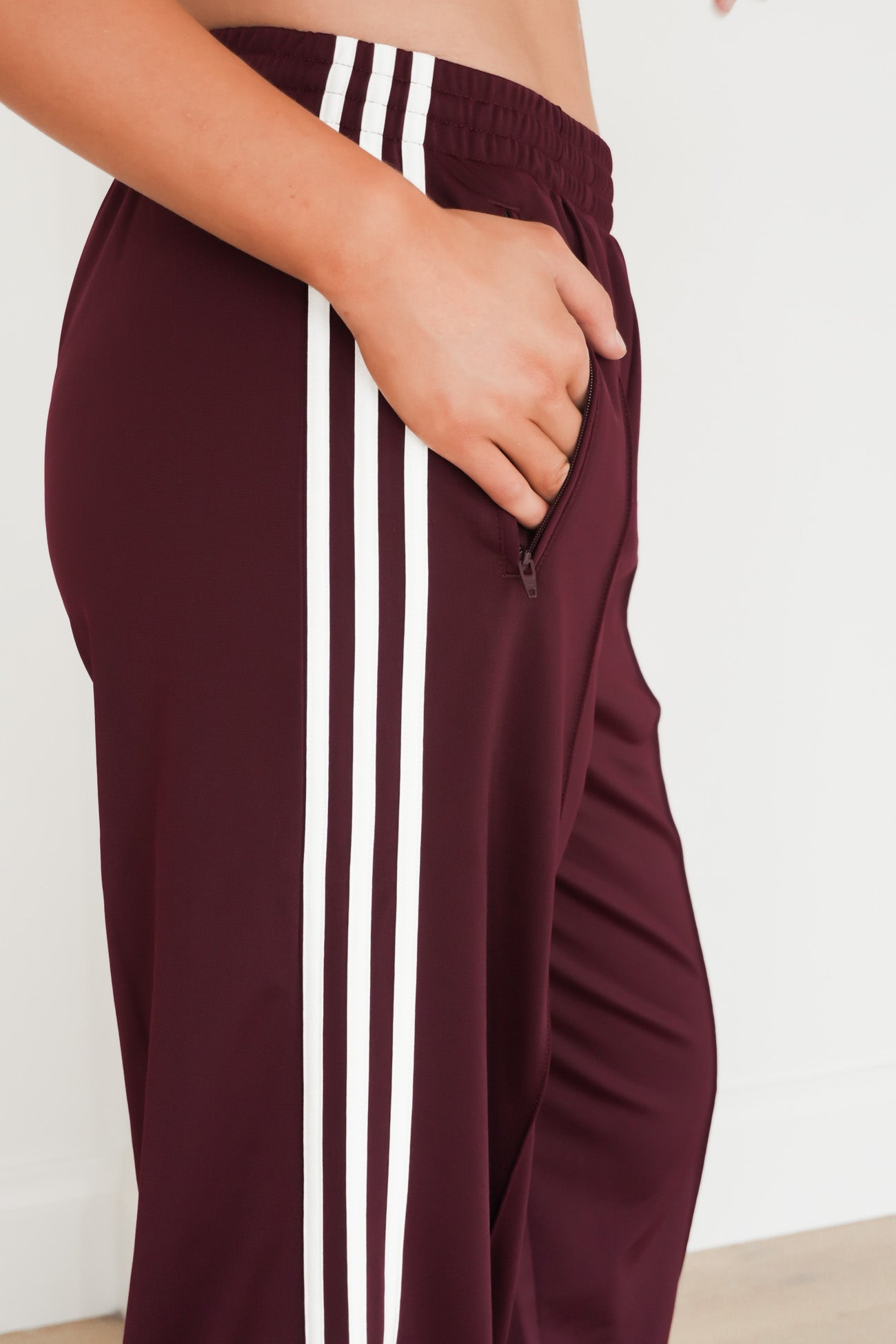 Firebird Loose Track Pant Maroon