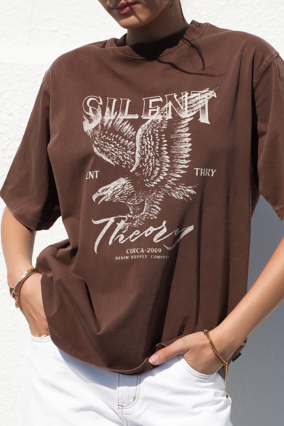 Fundamental Oversized Tee Brown