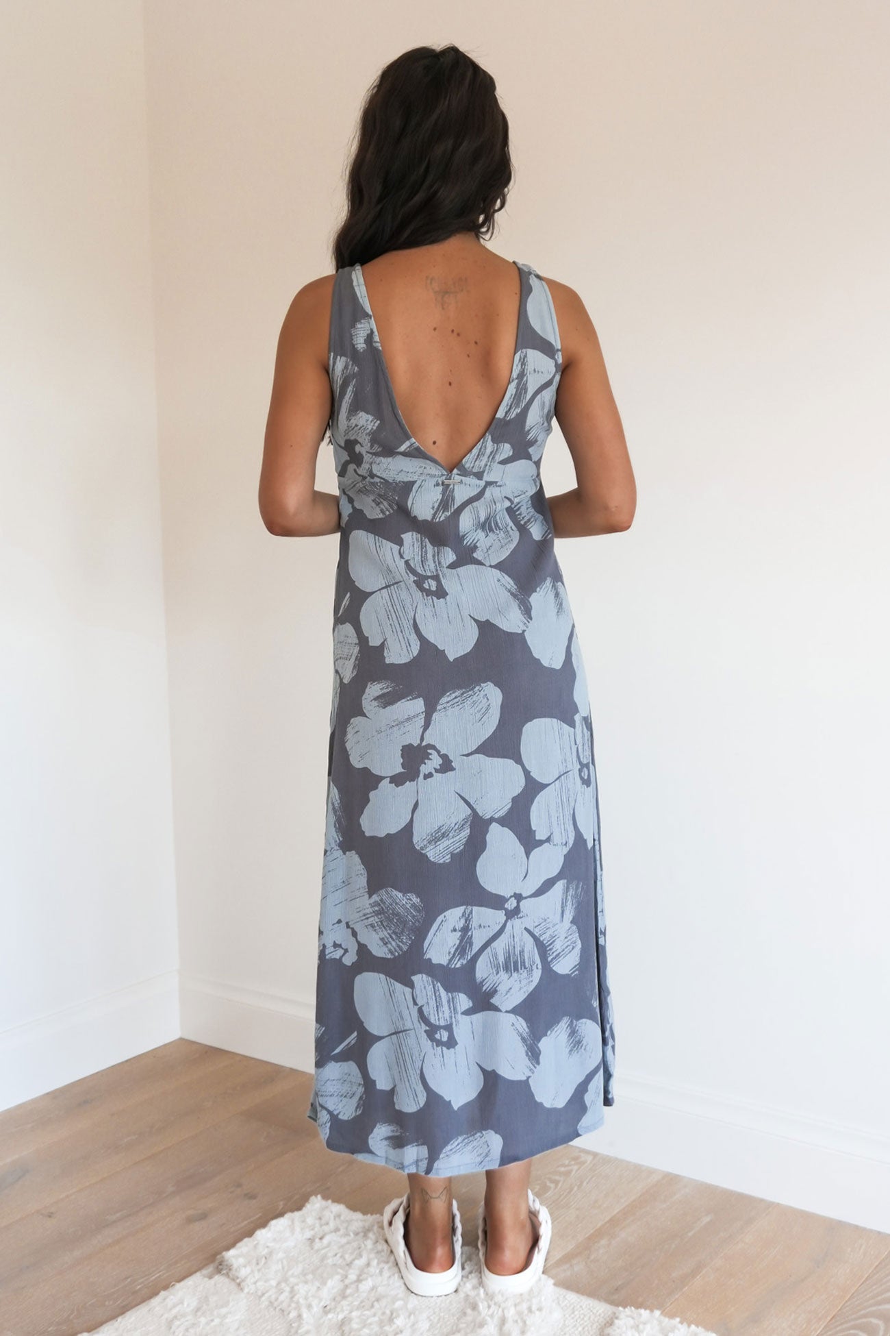 Grumpy Sunshine Dress Blue Sapphire