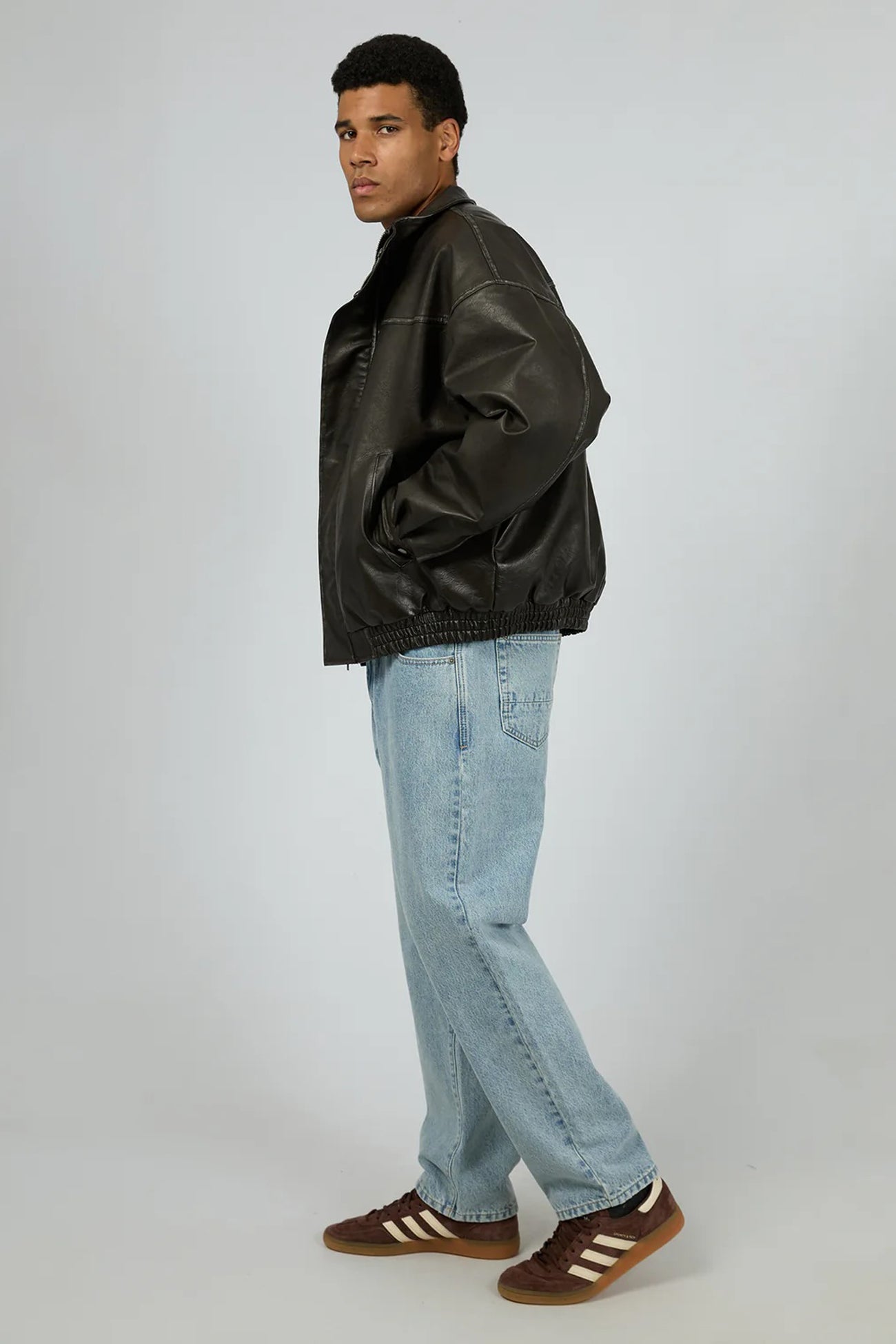 Harley Pleather Jacket Black