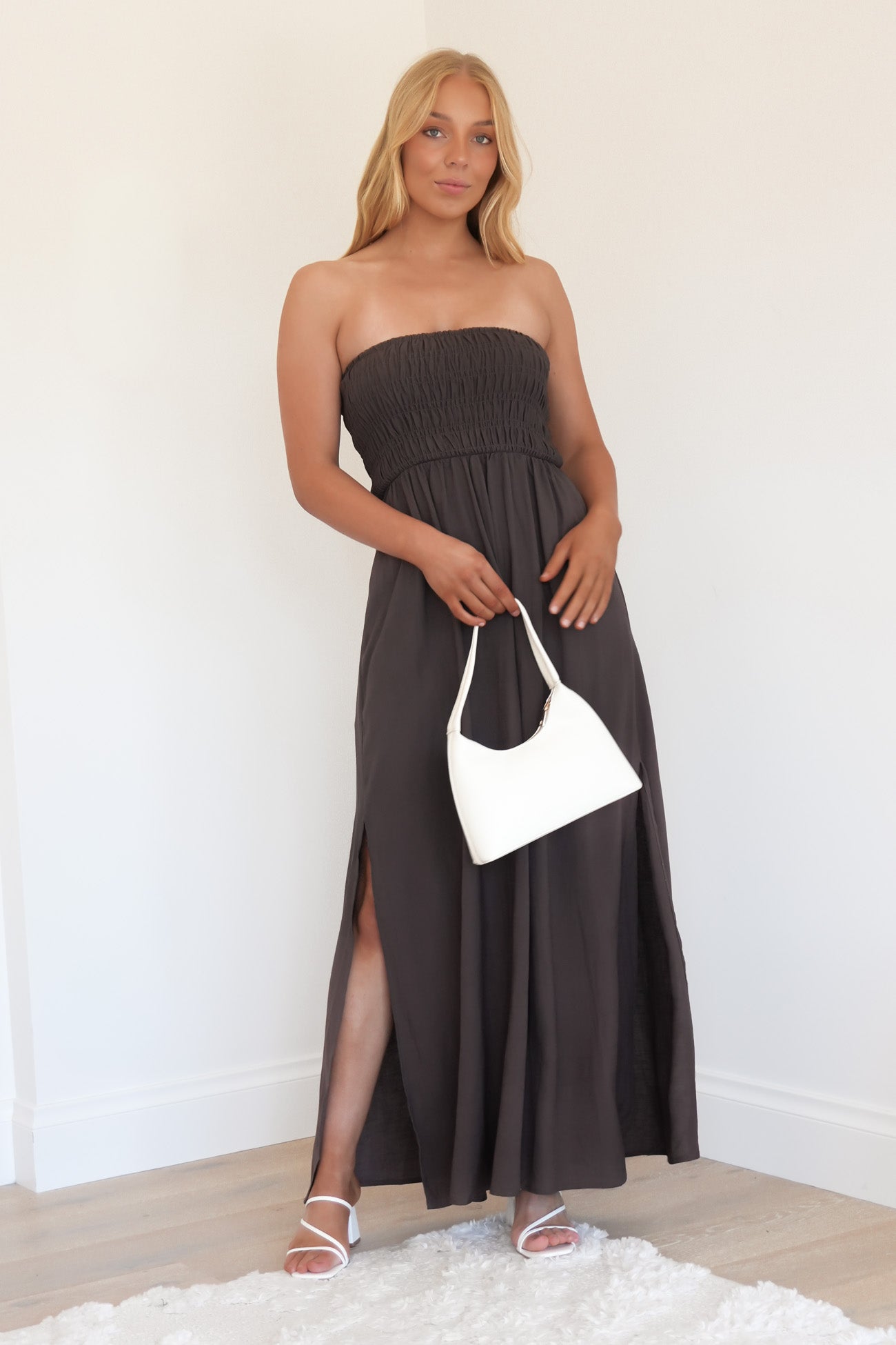 Havanna Maxi Dress Brown