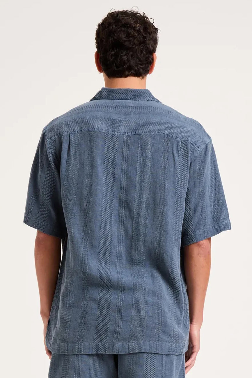 Heavy Weave Bowler Faded Navy