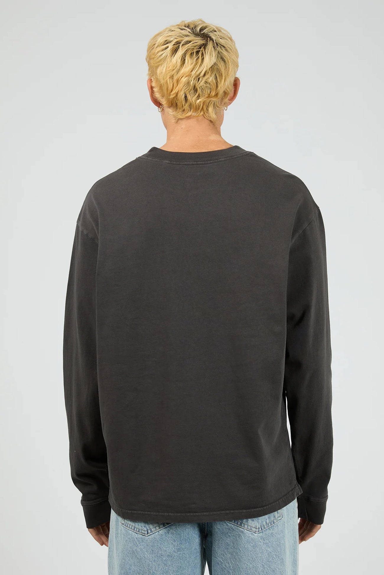 Heavyweight Long Sleeve Tee Coal