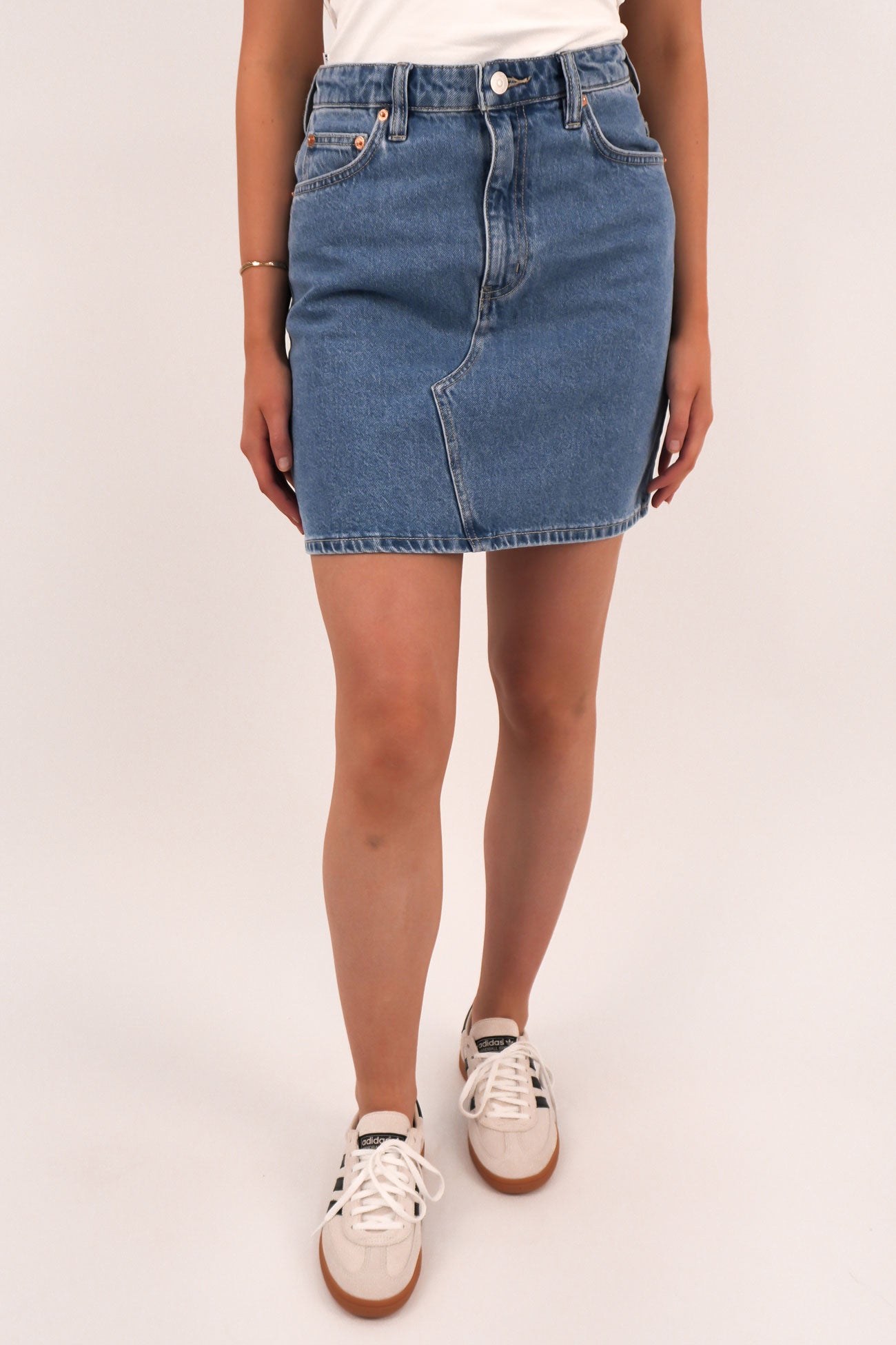 Hi Girlfriend Skirt Bolt Of Blue