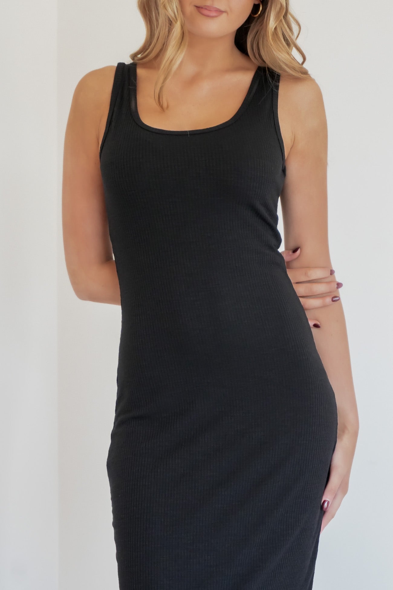 Hugo Maxi Dress Black