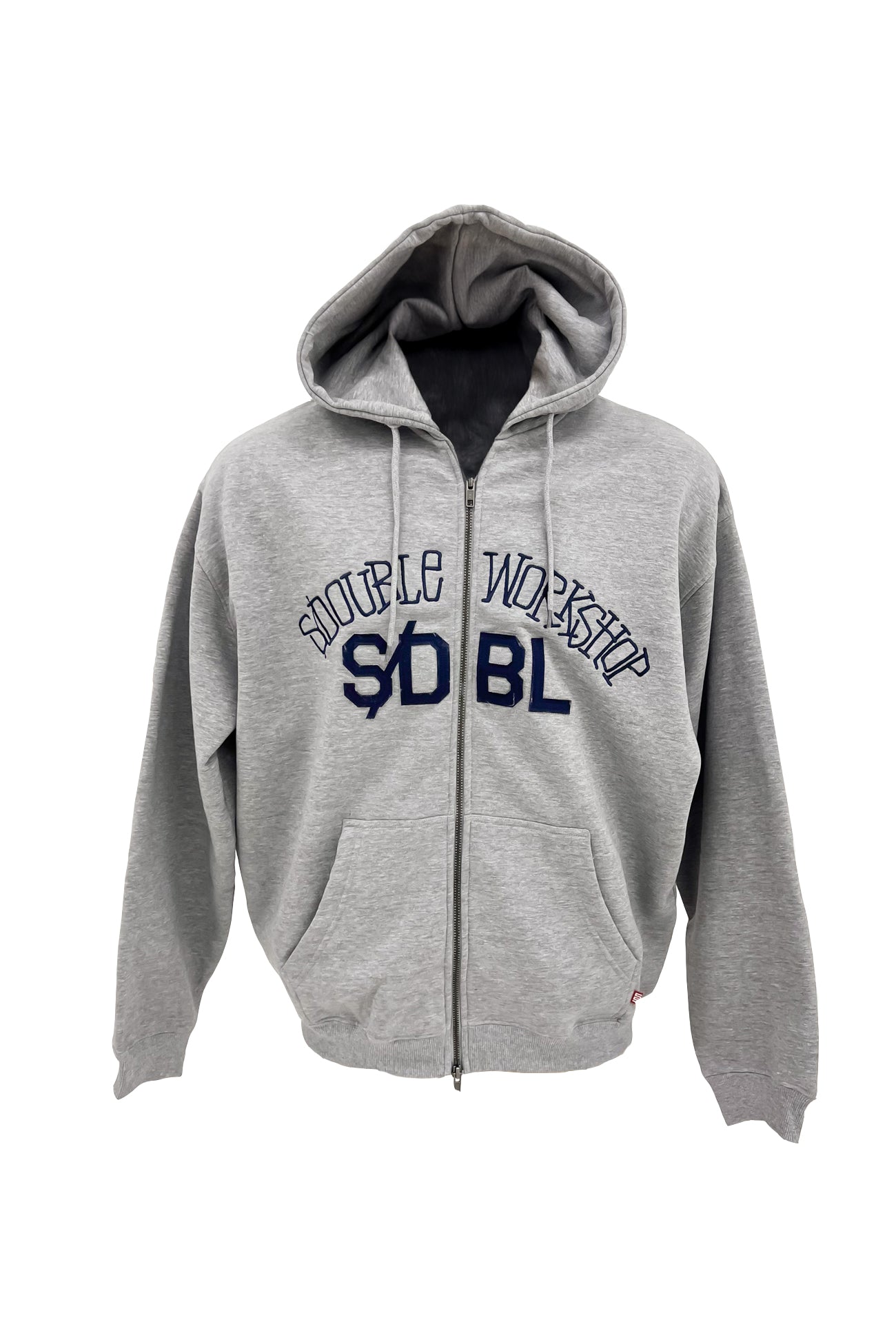Chuck Fleece Zip Hood Grey Heather
