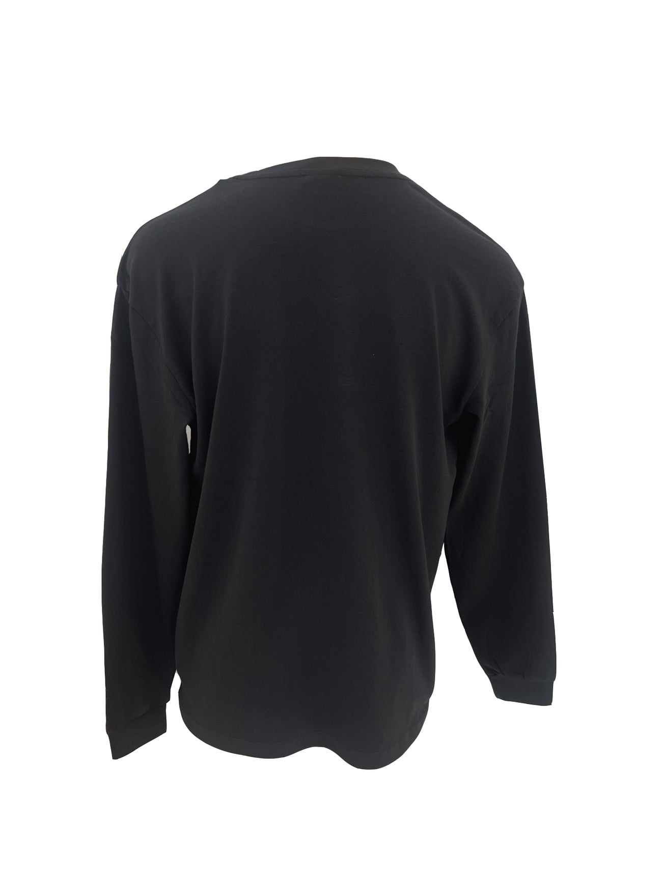 Hallmark Heavy Vintage Embroidered Long Sleeve T-Shirt Coal