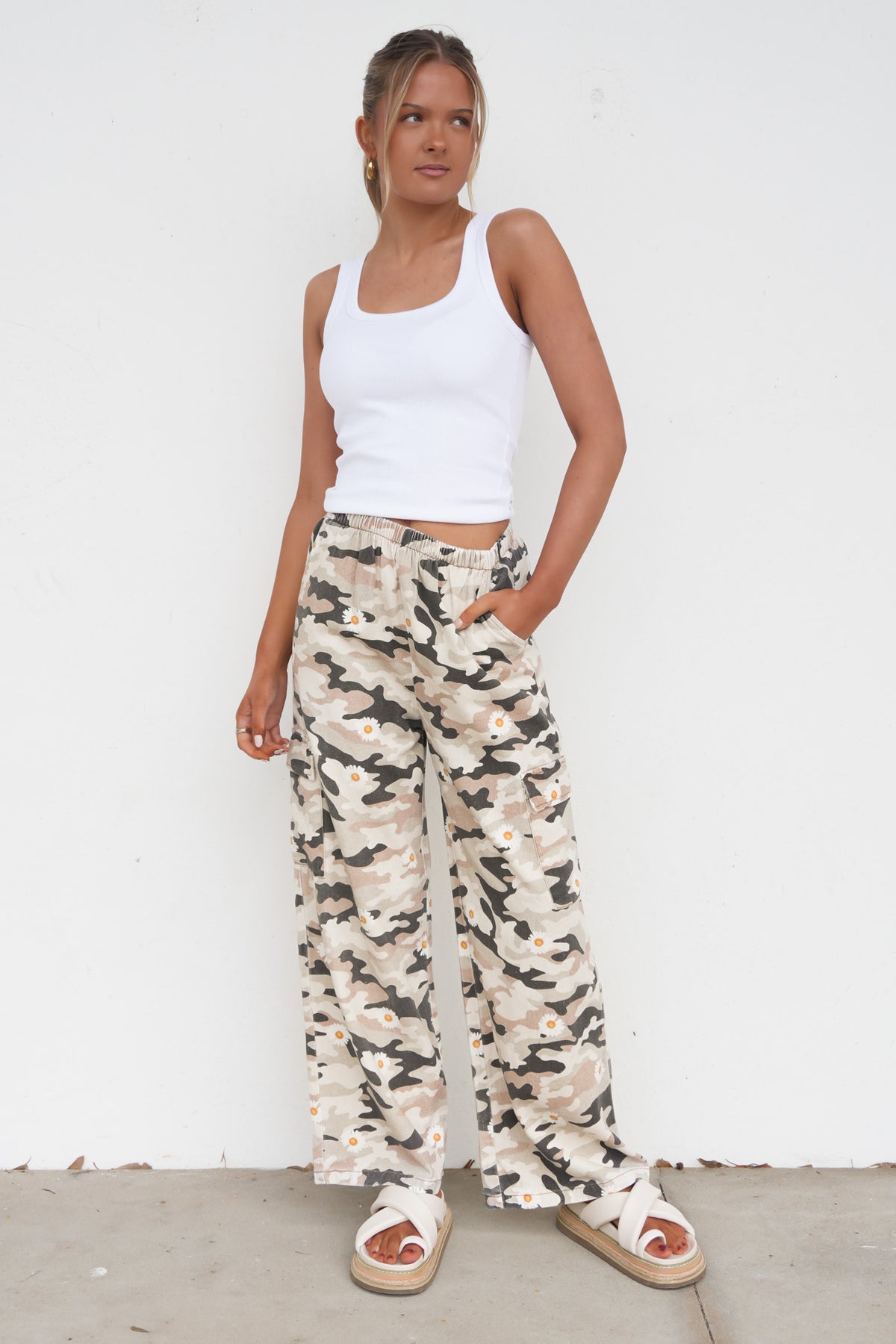 Indy Cargo Pant Daisy Camo