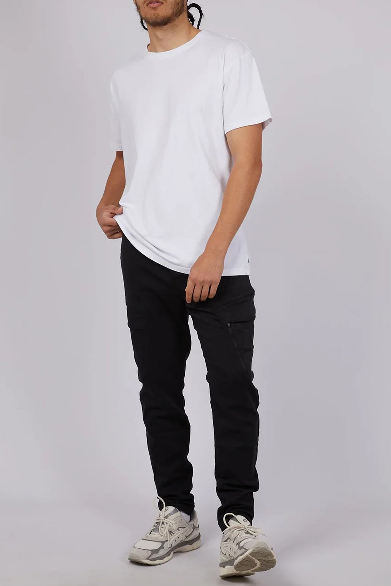 Inset Cargo Pant Black