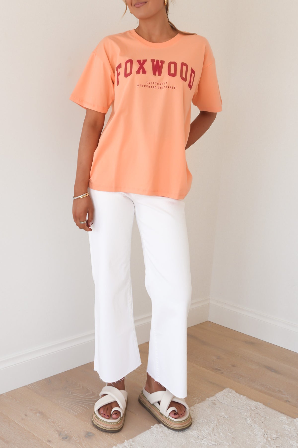 Interval Tee Neon Peach