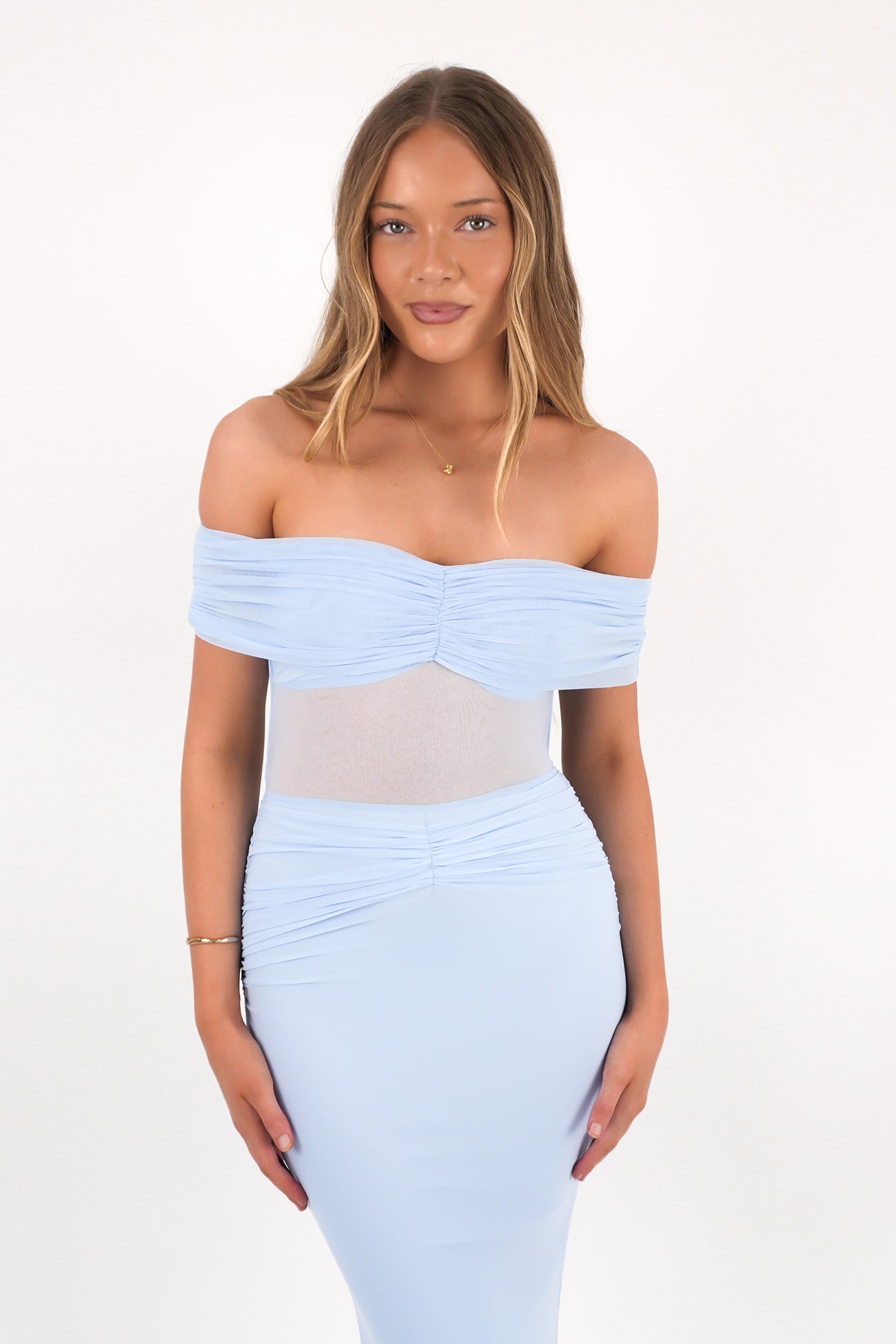 Issey Maxi Dress Blue