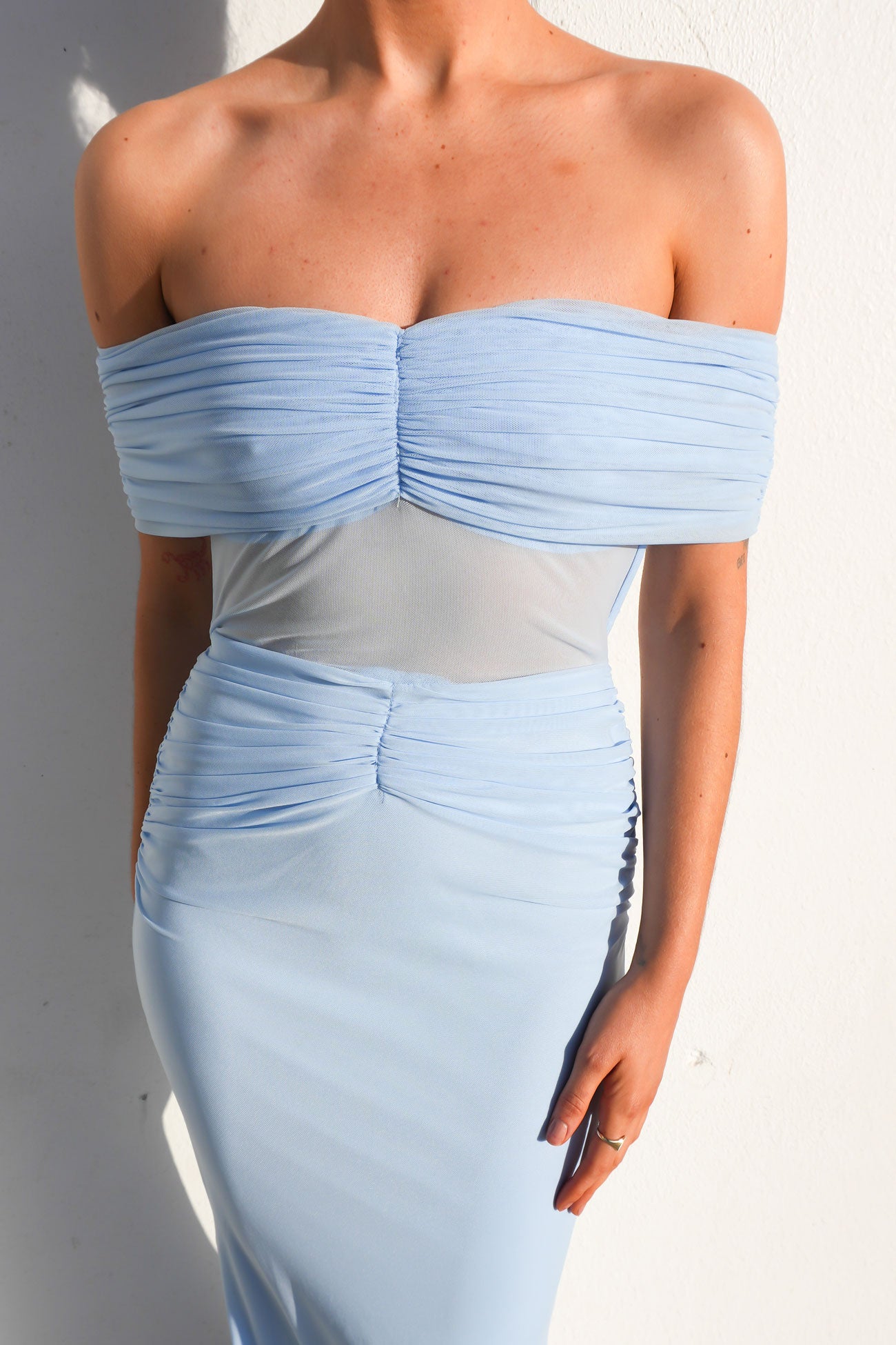 Issey Maxi Dress Blue