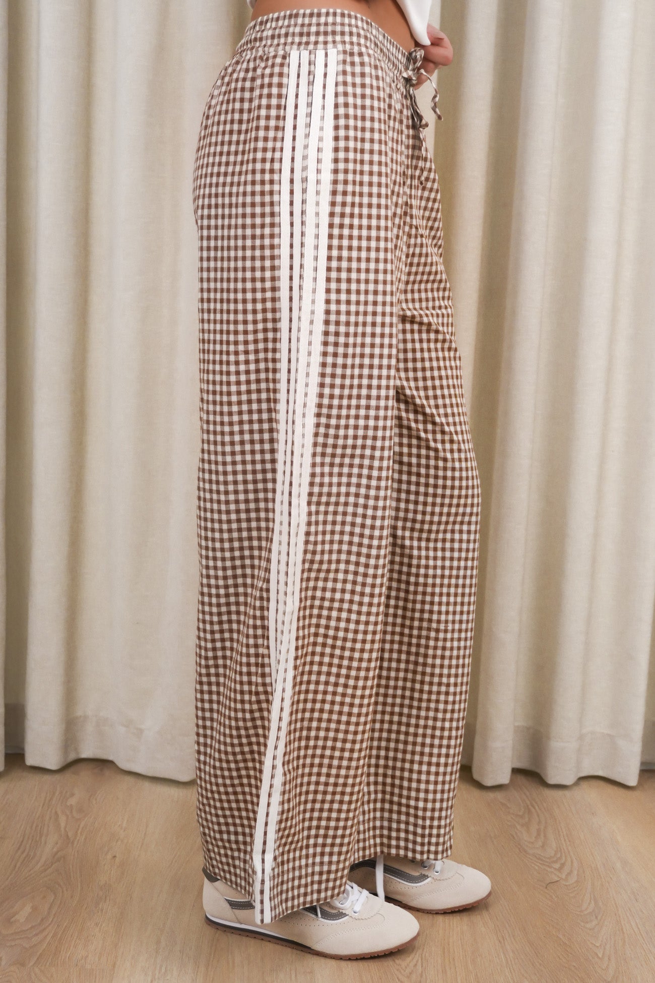 Jaci Pant Chocolate Gingham