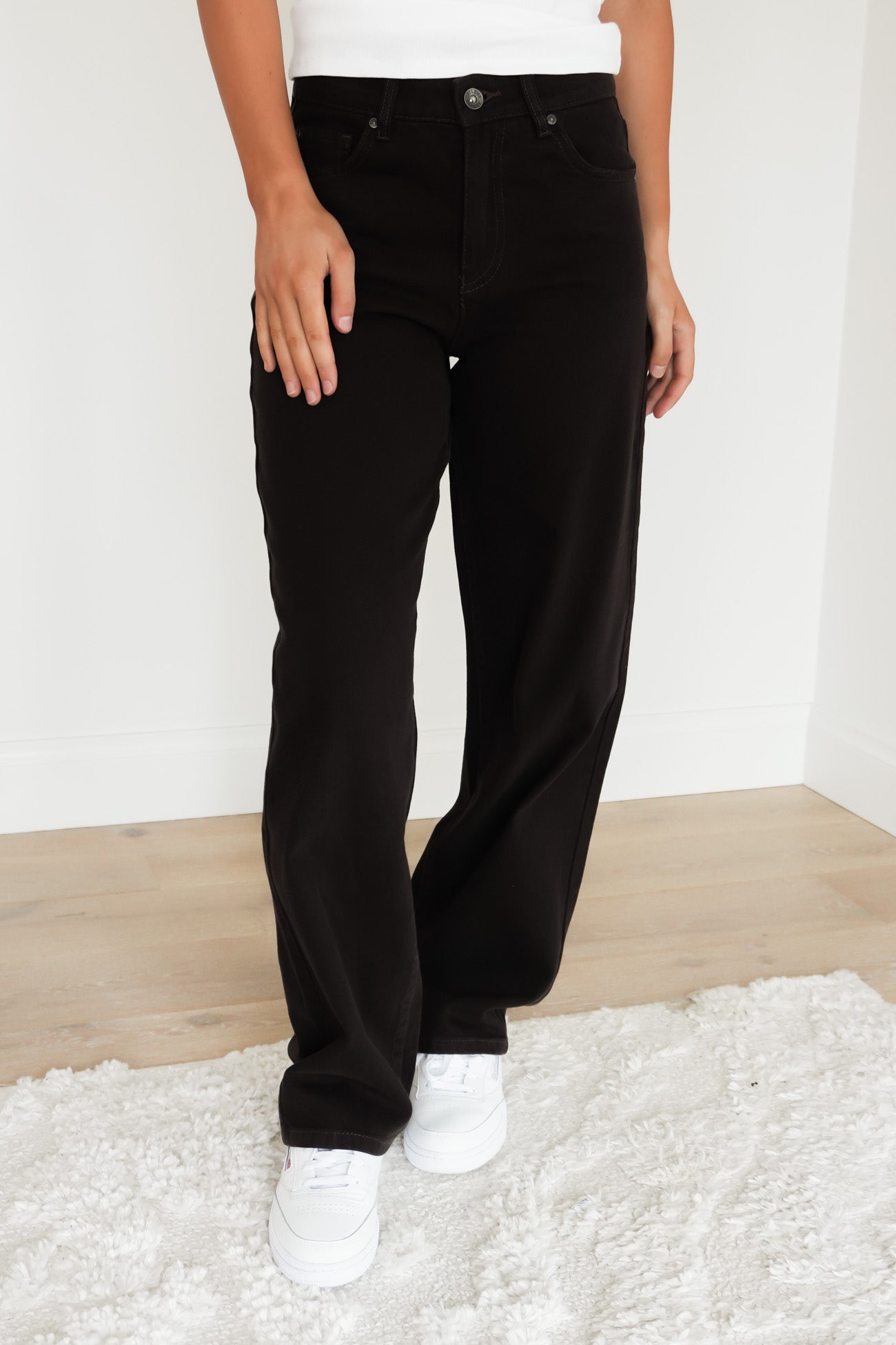 Jade Baggy Jean Chocolate