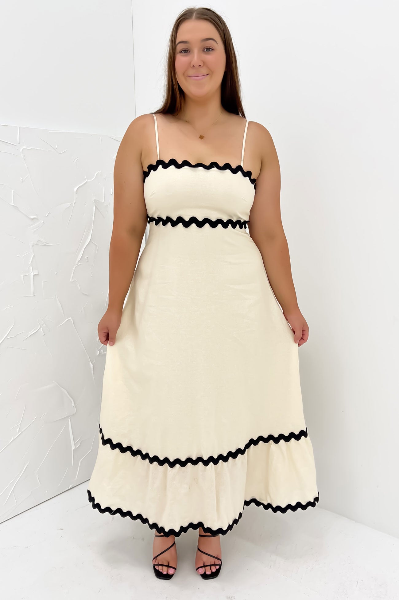 Norah Maxi Dress Beige