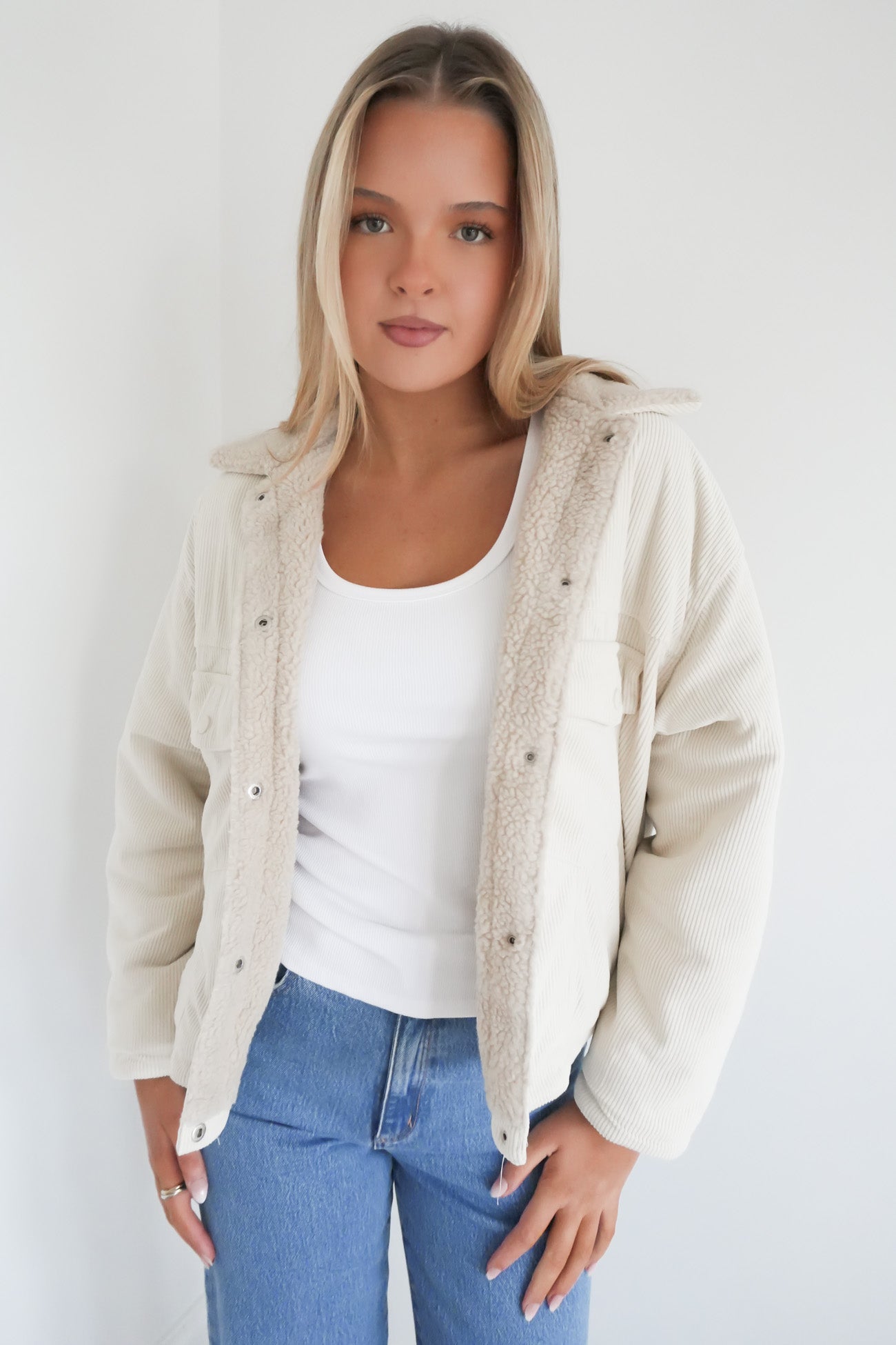 James Jacket Beige
