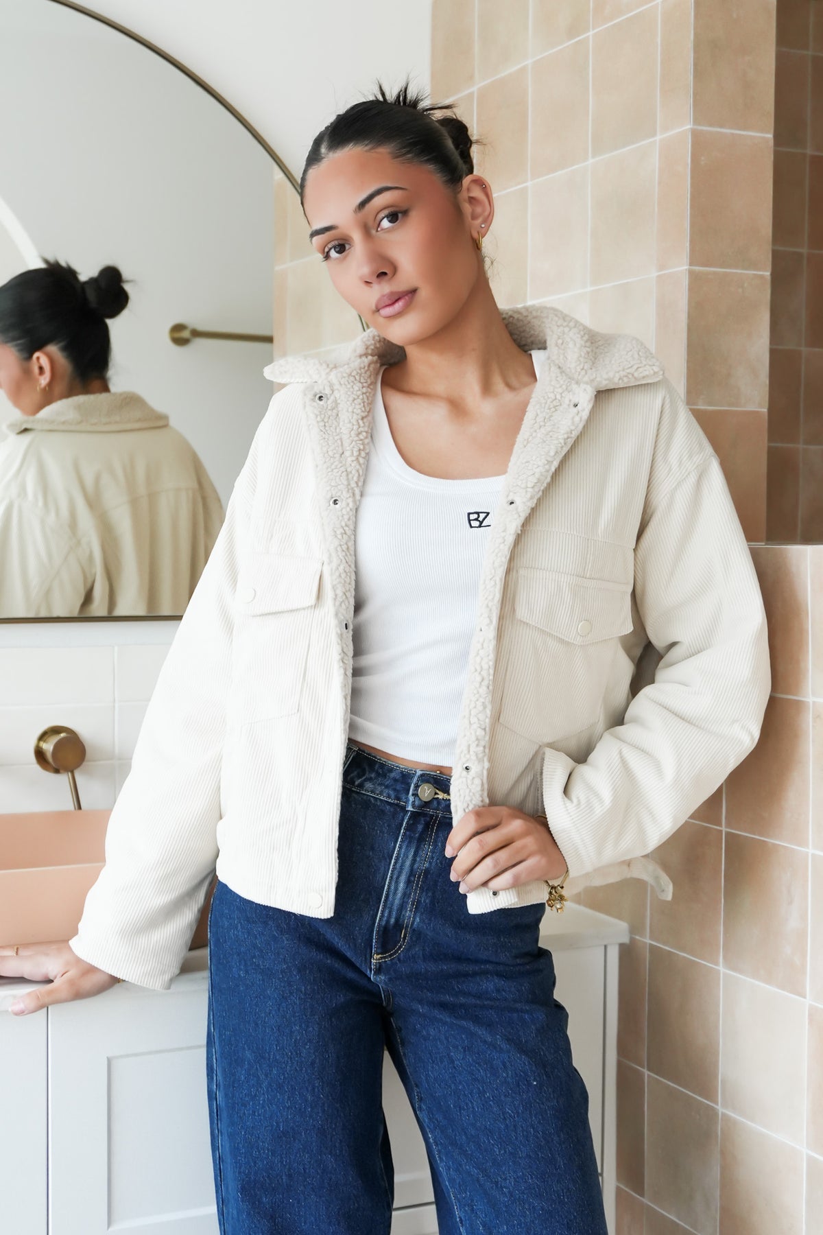 James Jacket Beige