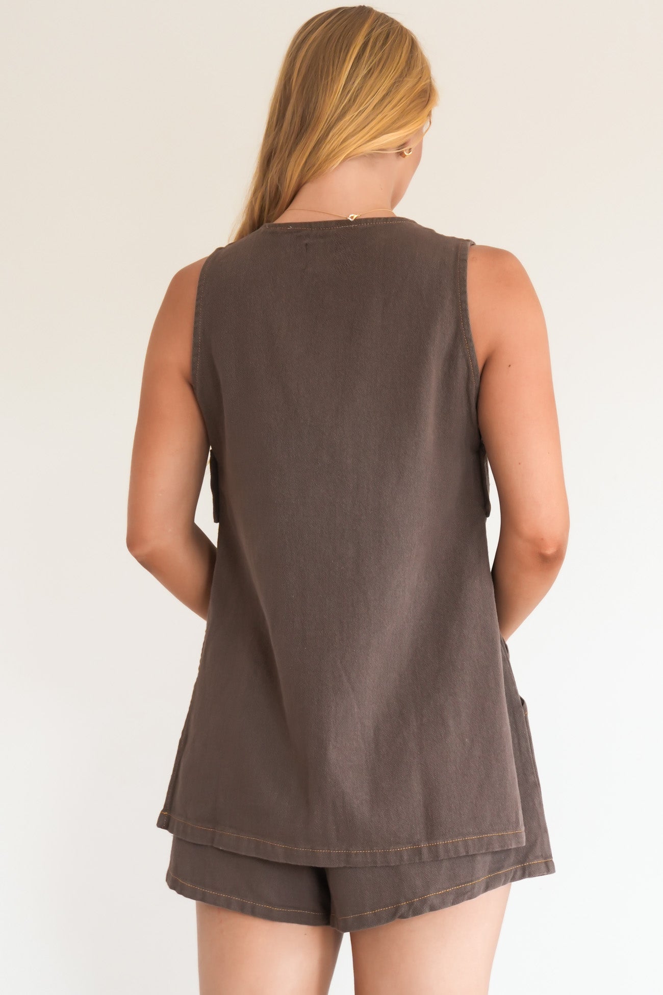 Jay Denim Set Chocolate