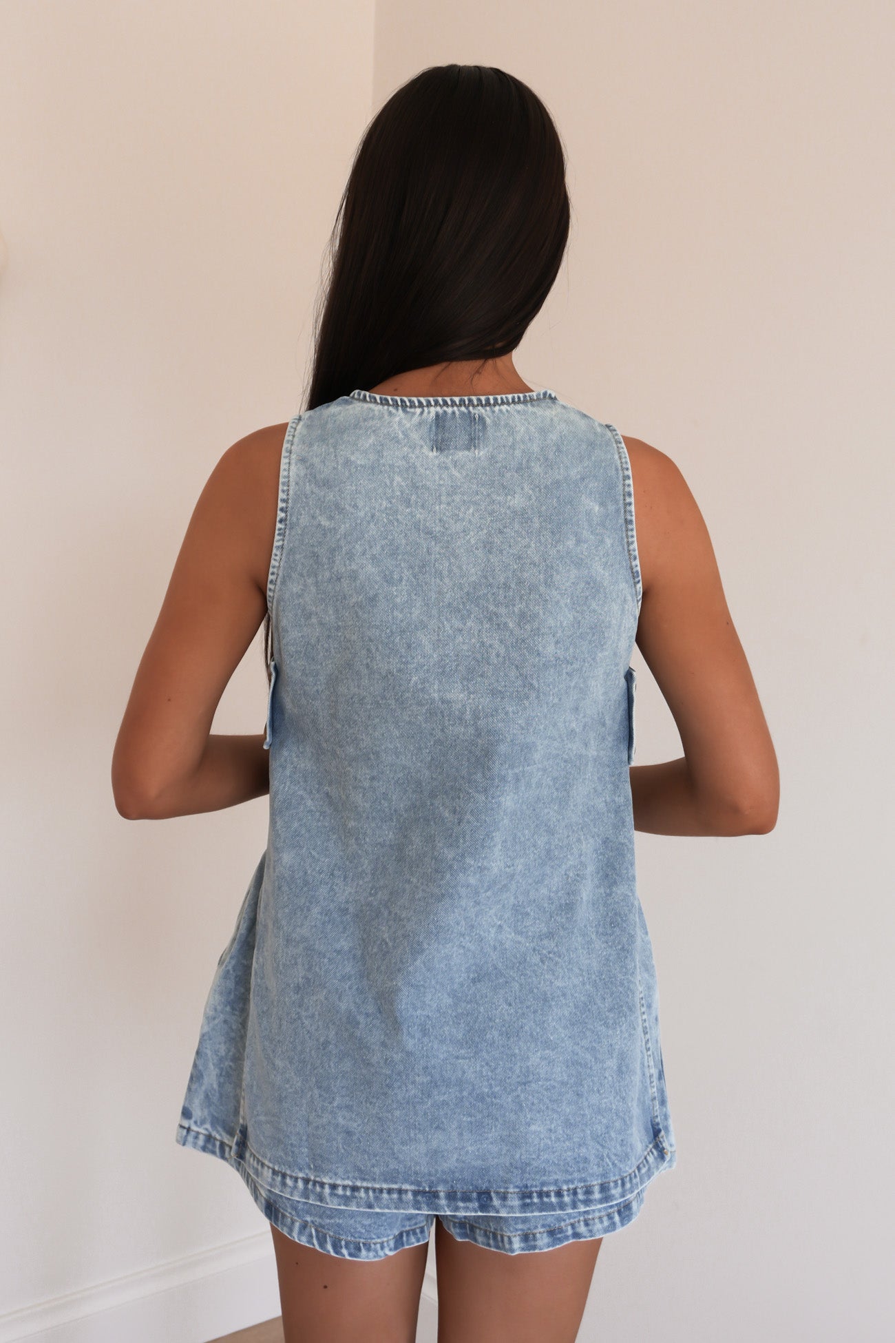 Jay Denim Set Light Blue