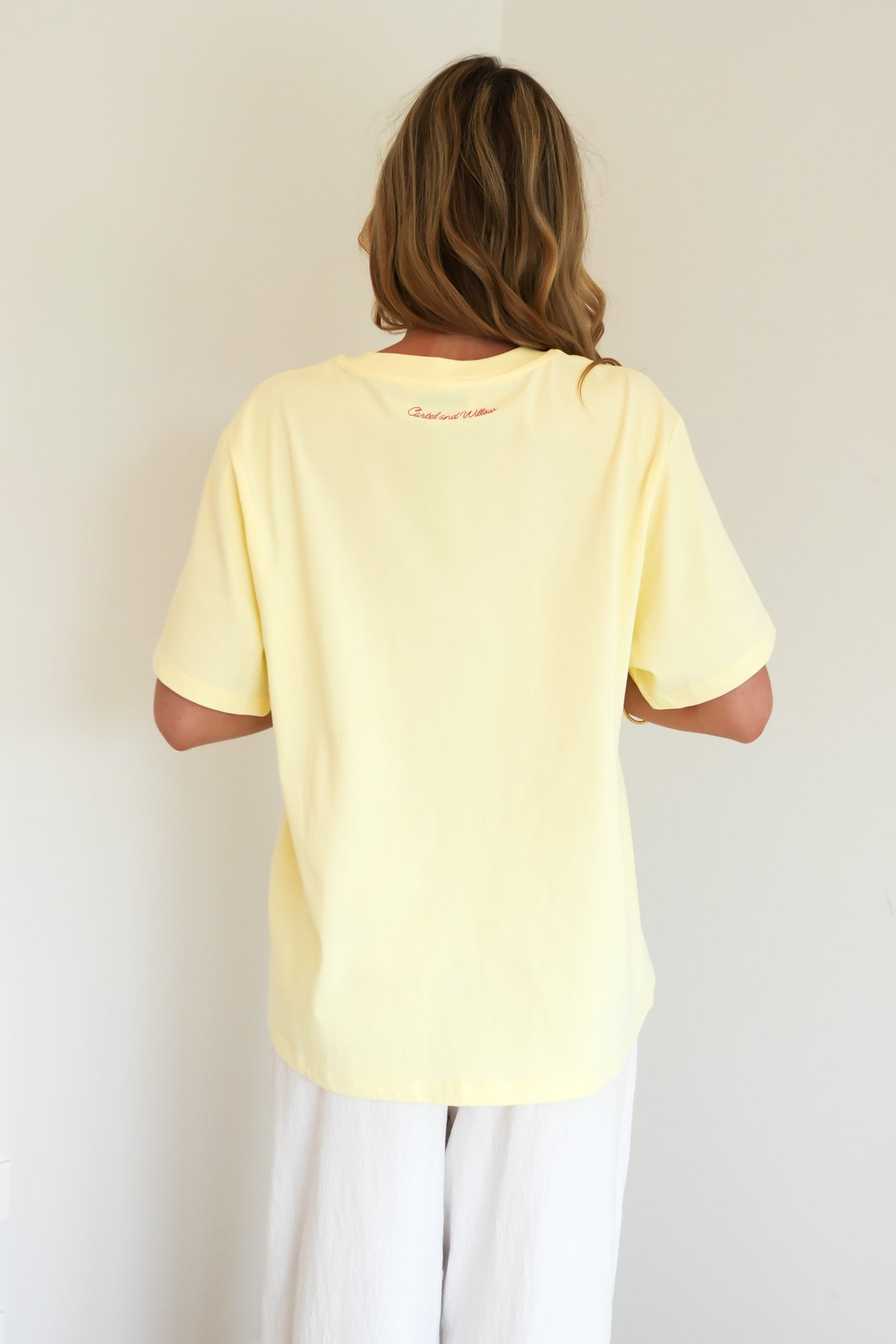 Jeana Tee Out Of Office Vintage Lemon Wash