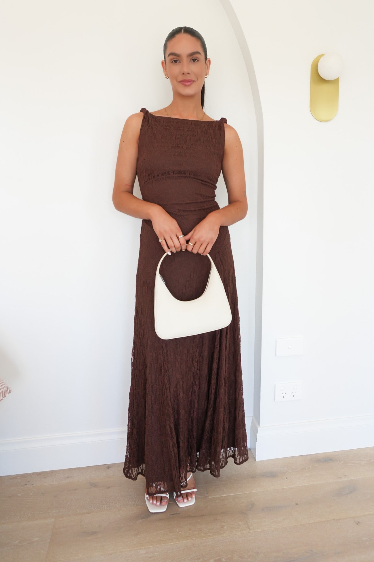 Jemima Maxi Dress Chocolate