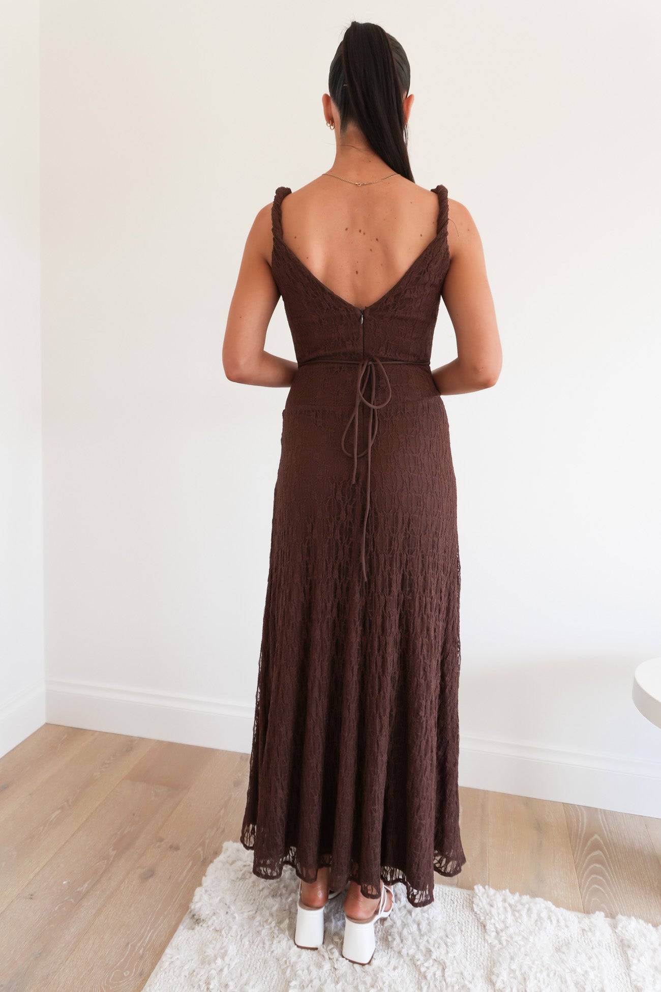 Jemima Maxi Dress Chocolate