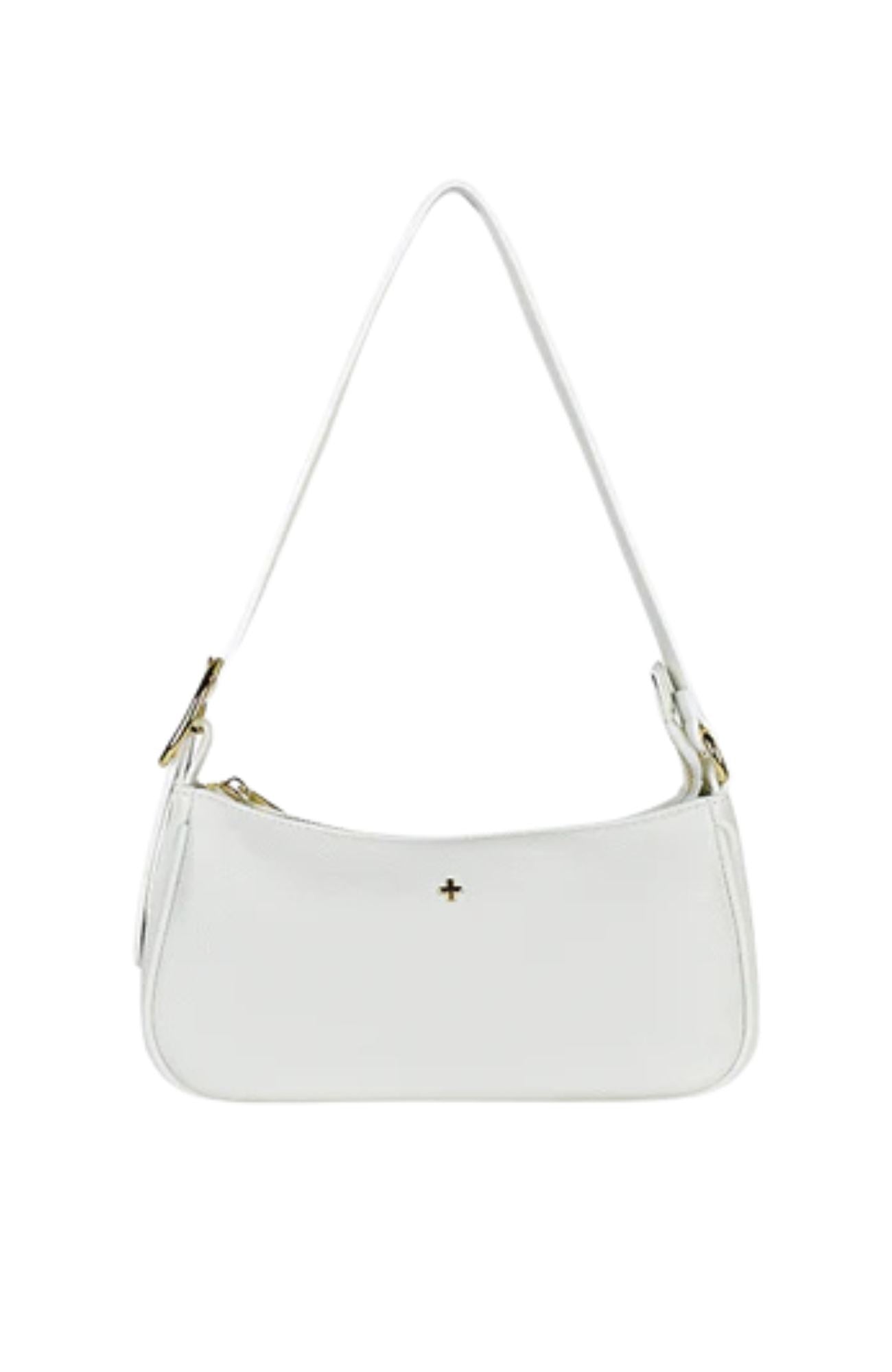 Jesabel Bag White Pebble Gold