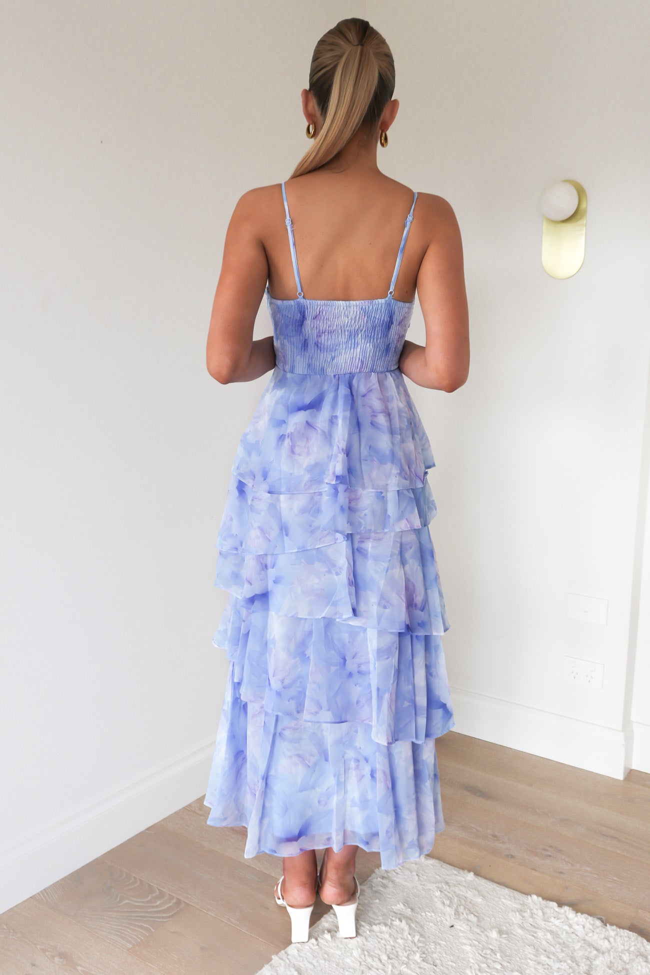Joanne Midi Dress Blue