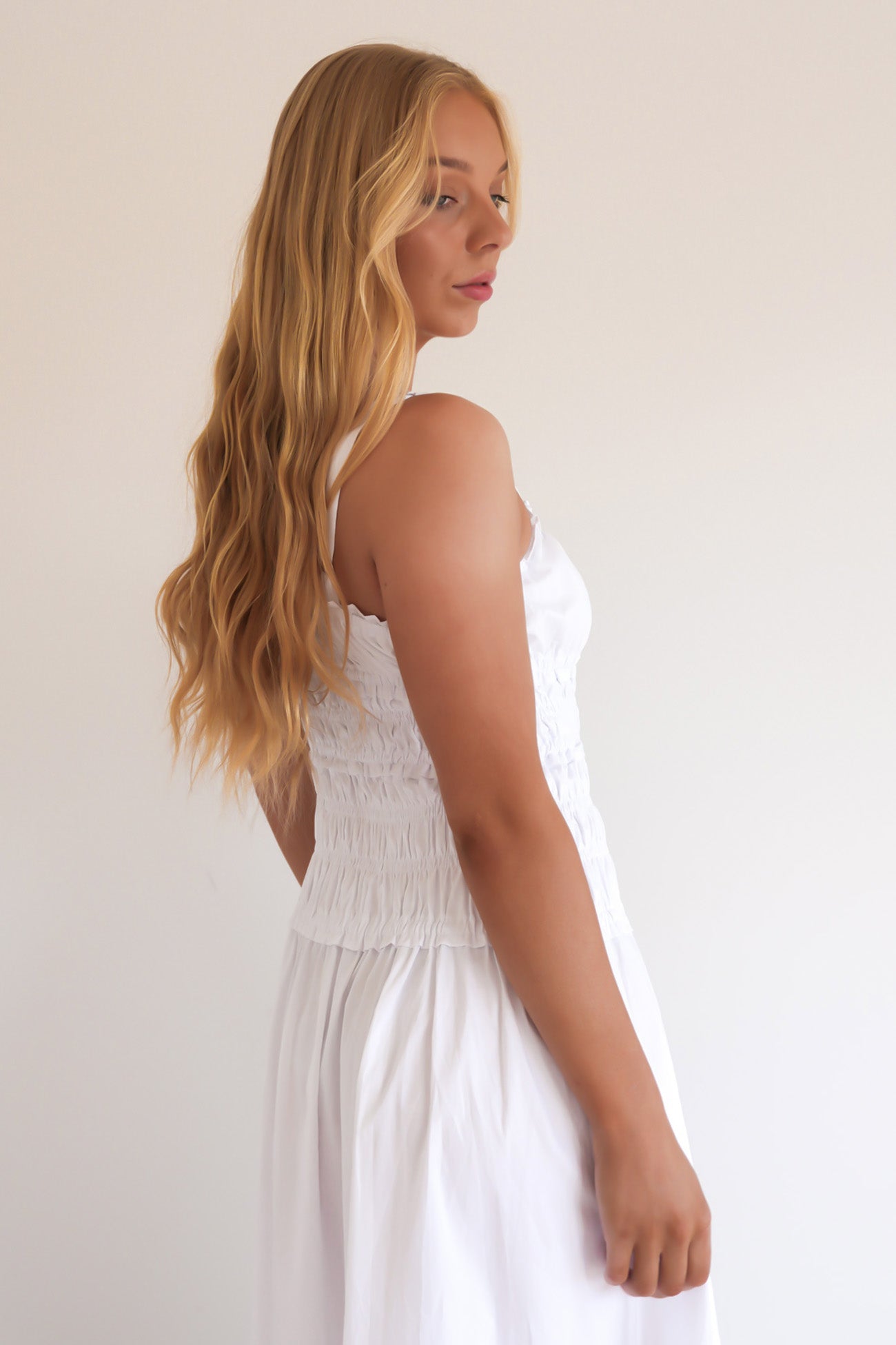 Jones Maxi Dress White