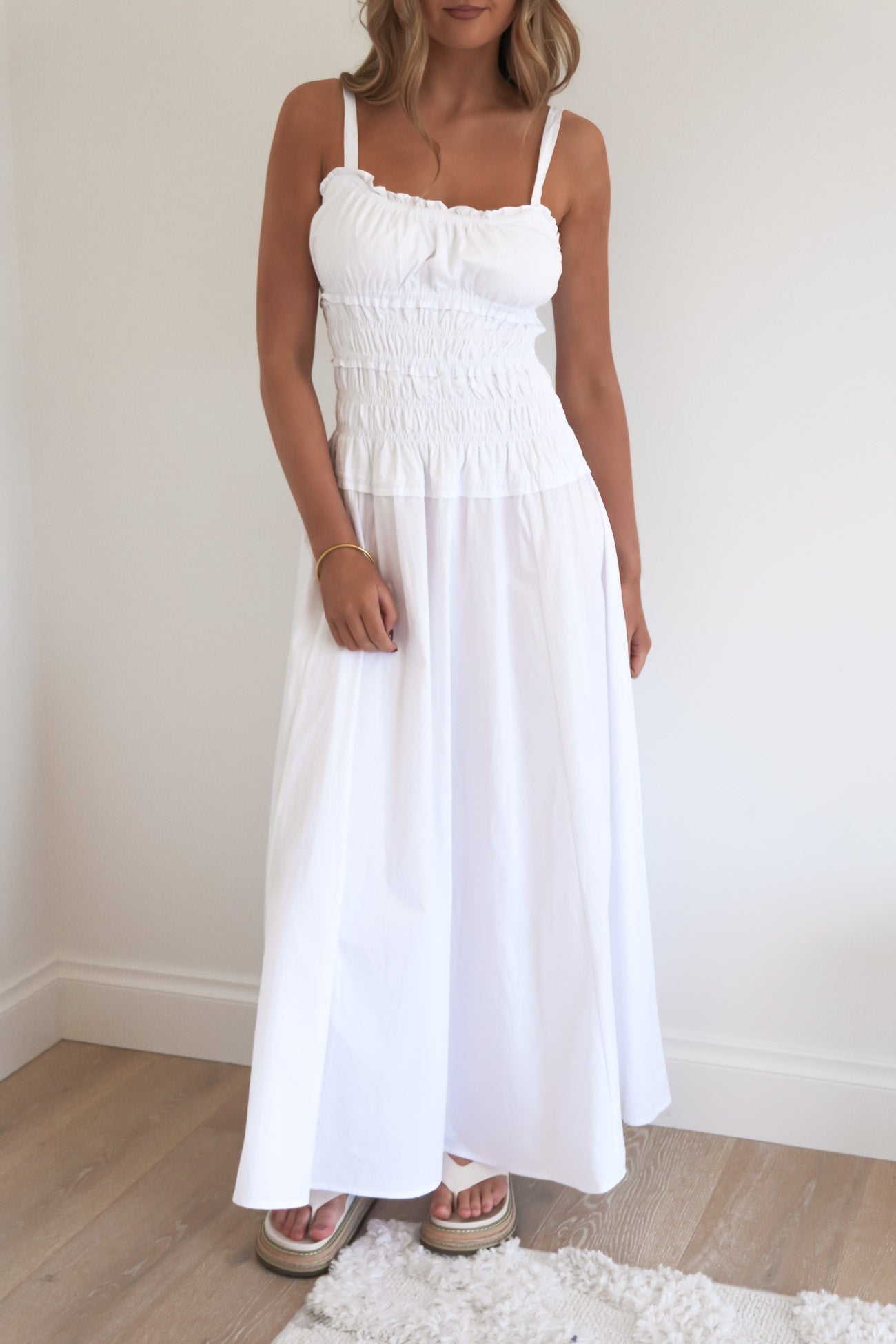 Jones Maxi Dress White
