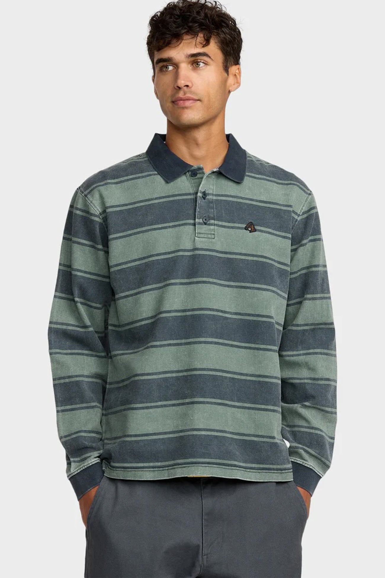 KSL-Long-Sleeve-Polo-Balsam-Green-2jpg