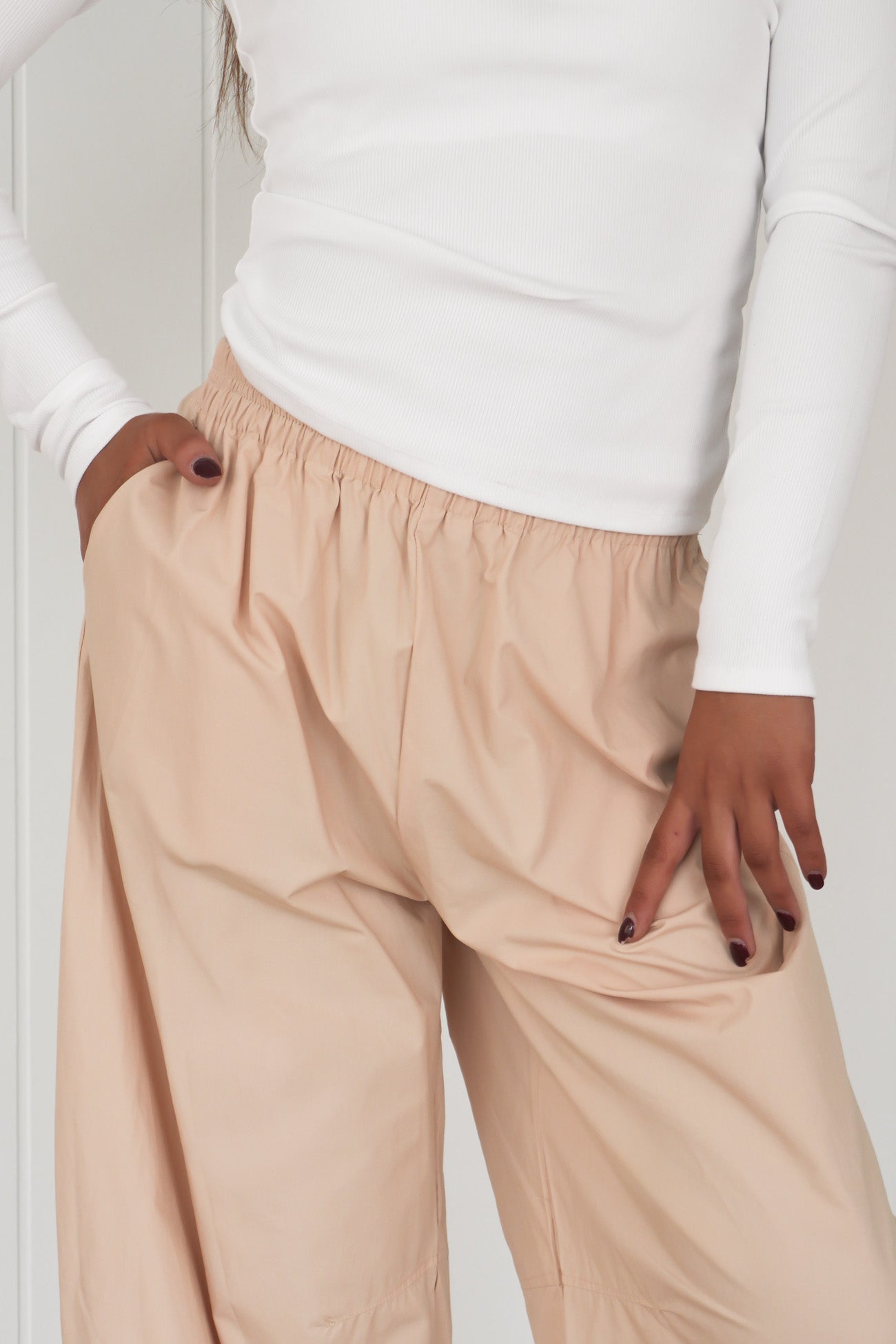 Kana Balloon Pant Oatmeal
