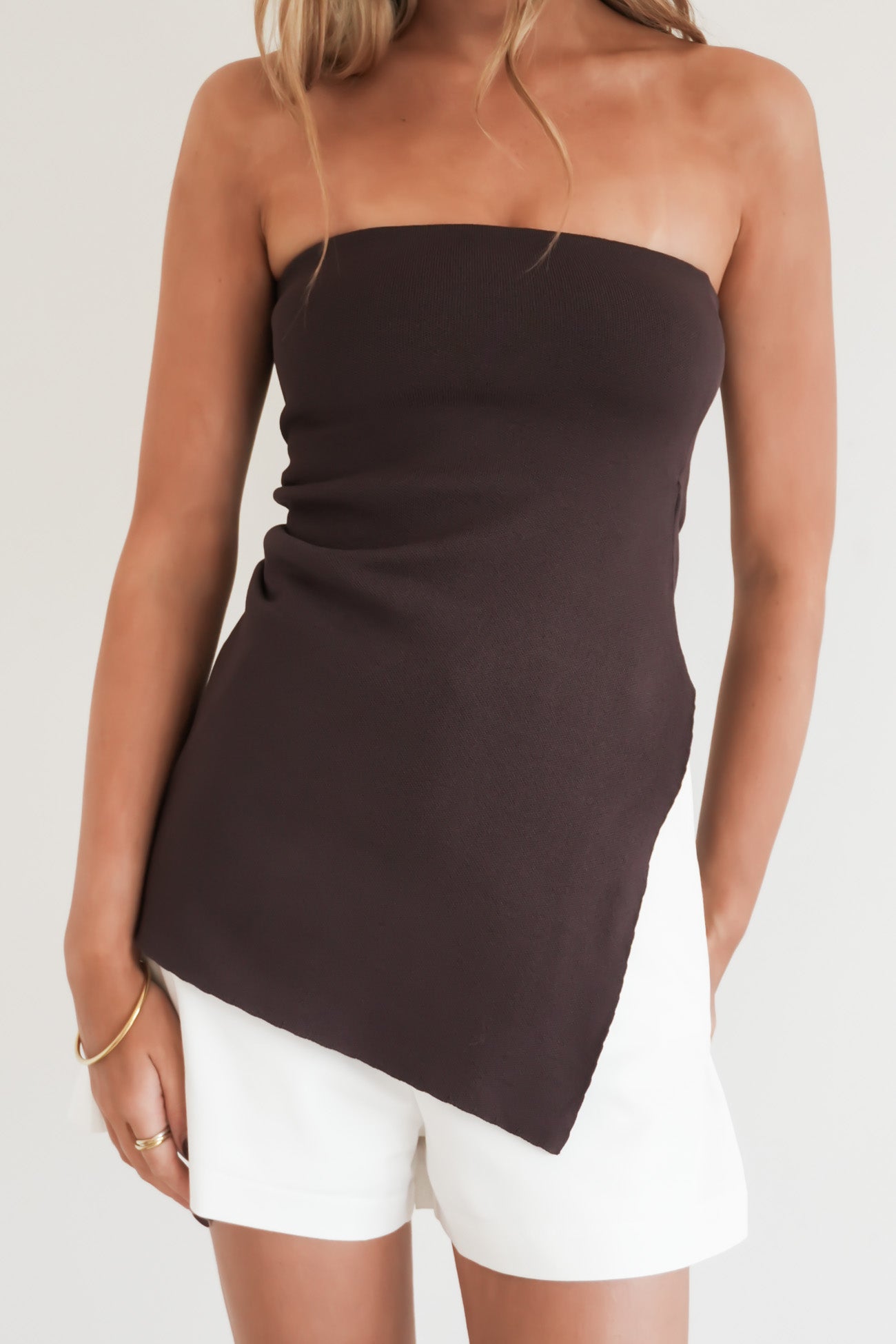 Kasey Knit Top Chocolate