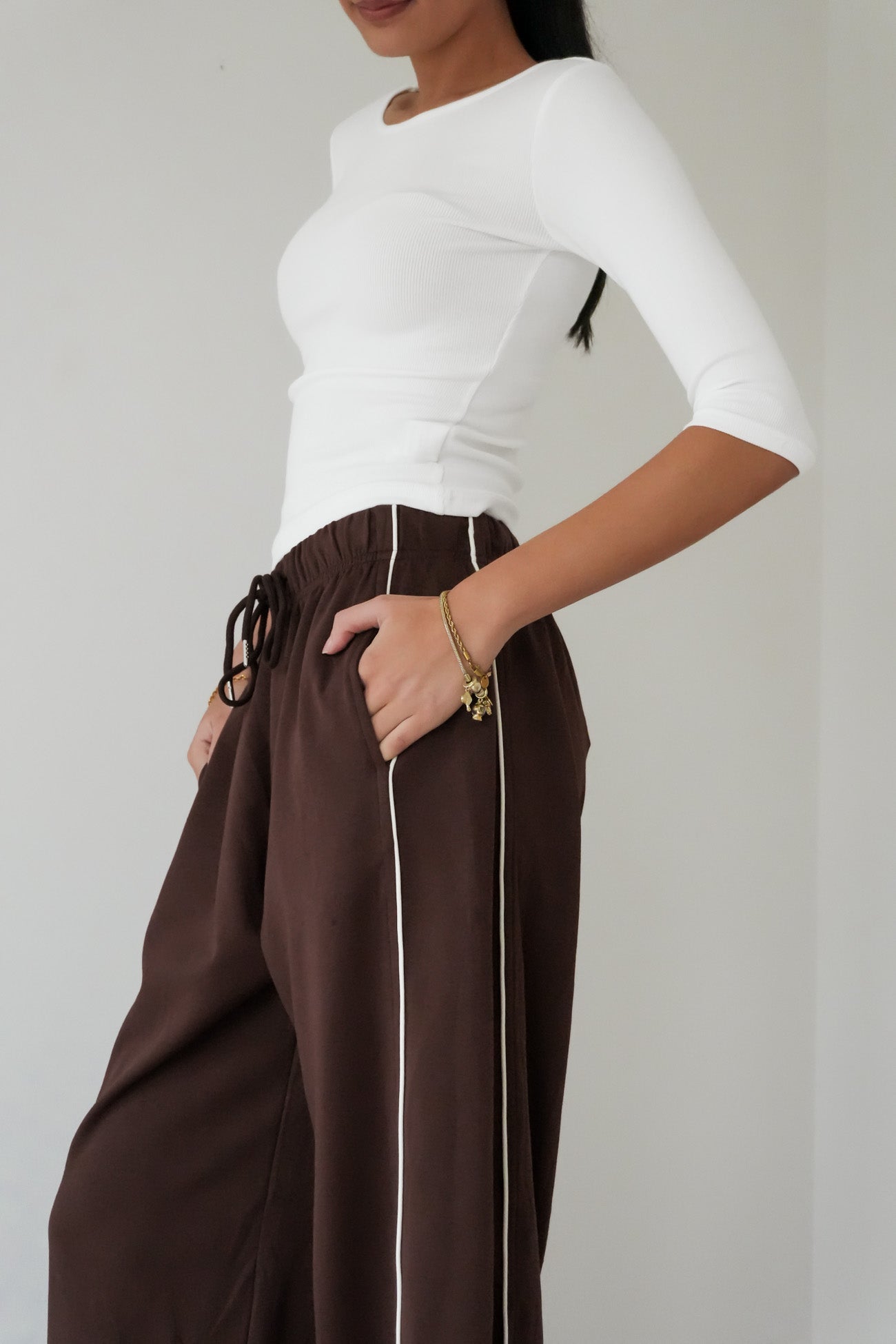 Kayleb Pant Chocolate