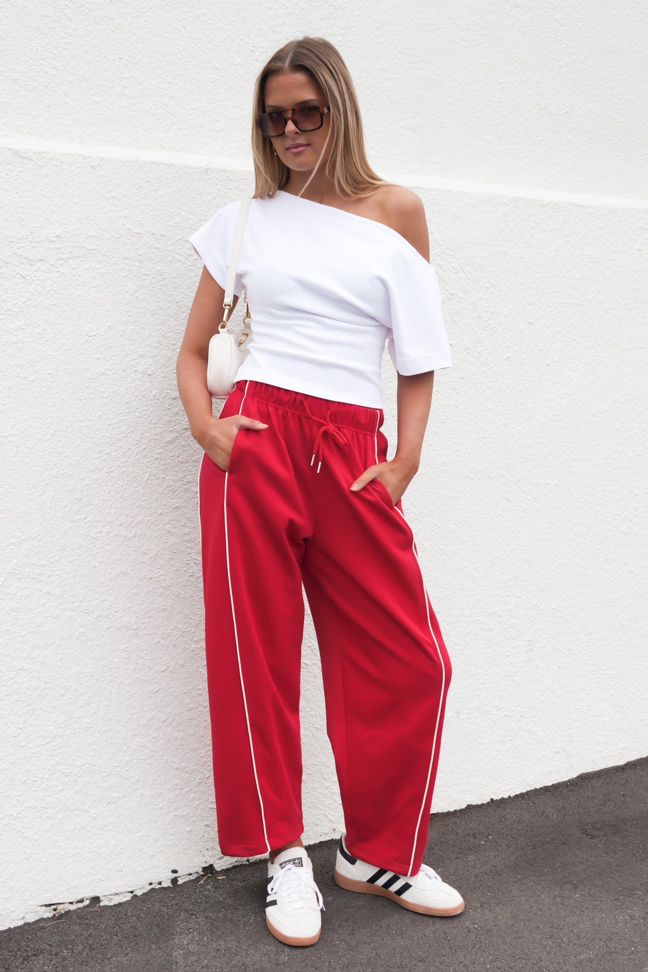 Kayleb Pant Red