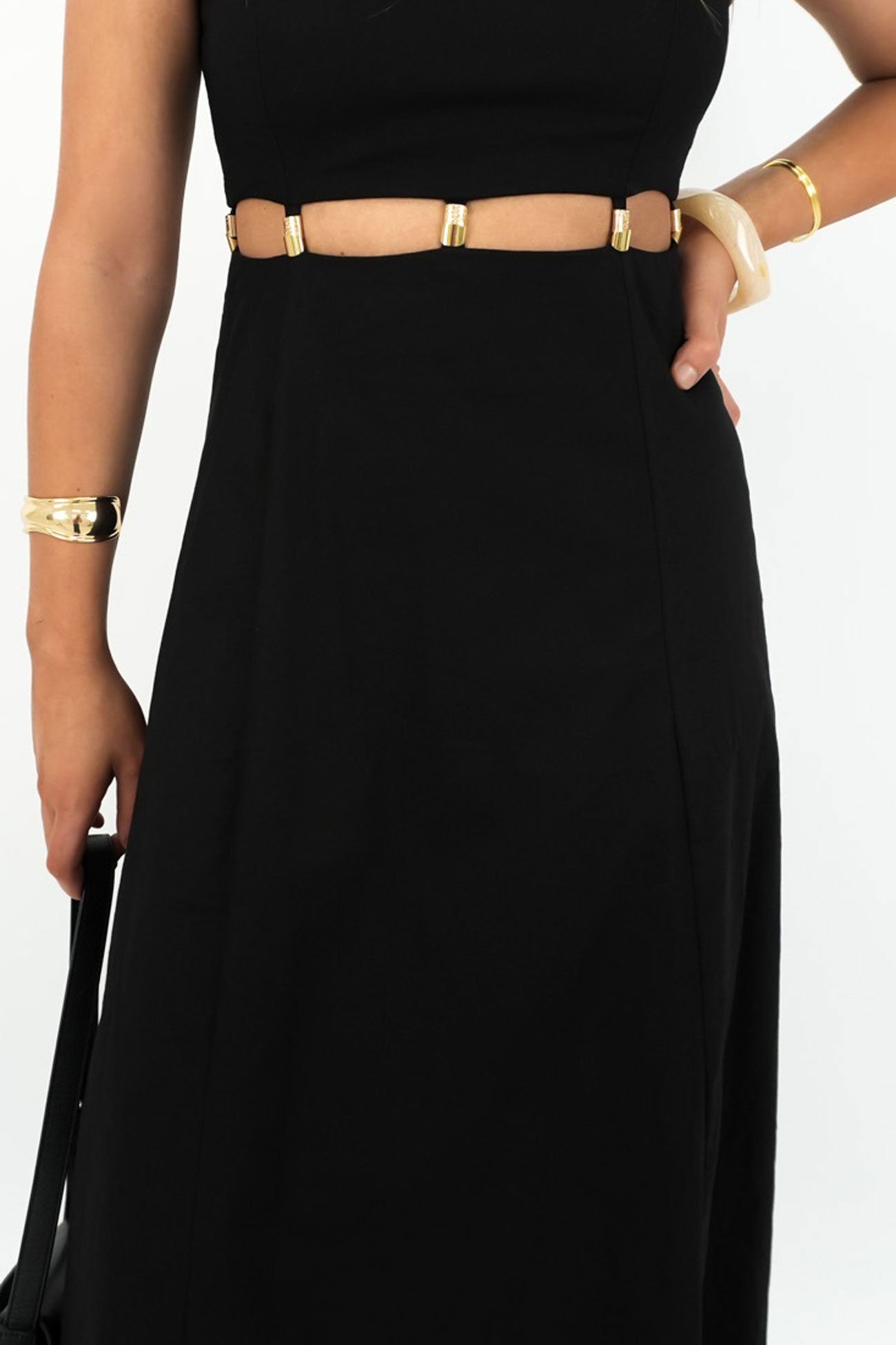 Kayt Midi Dress Black