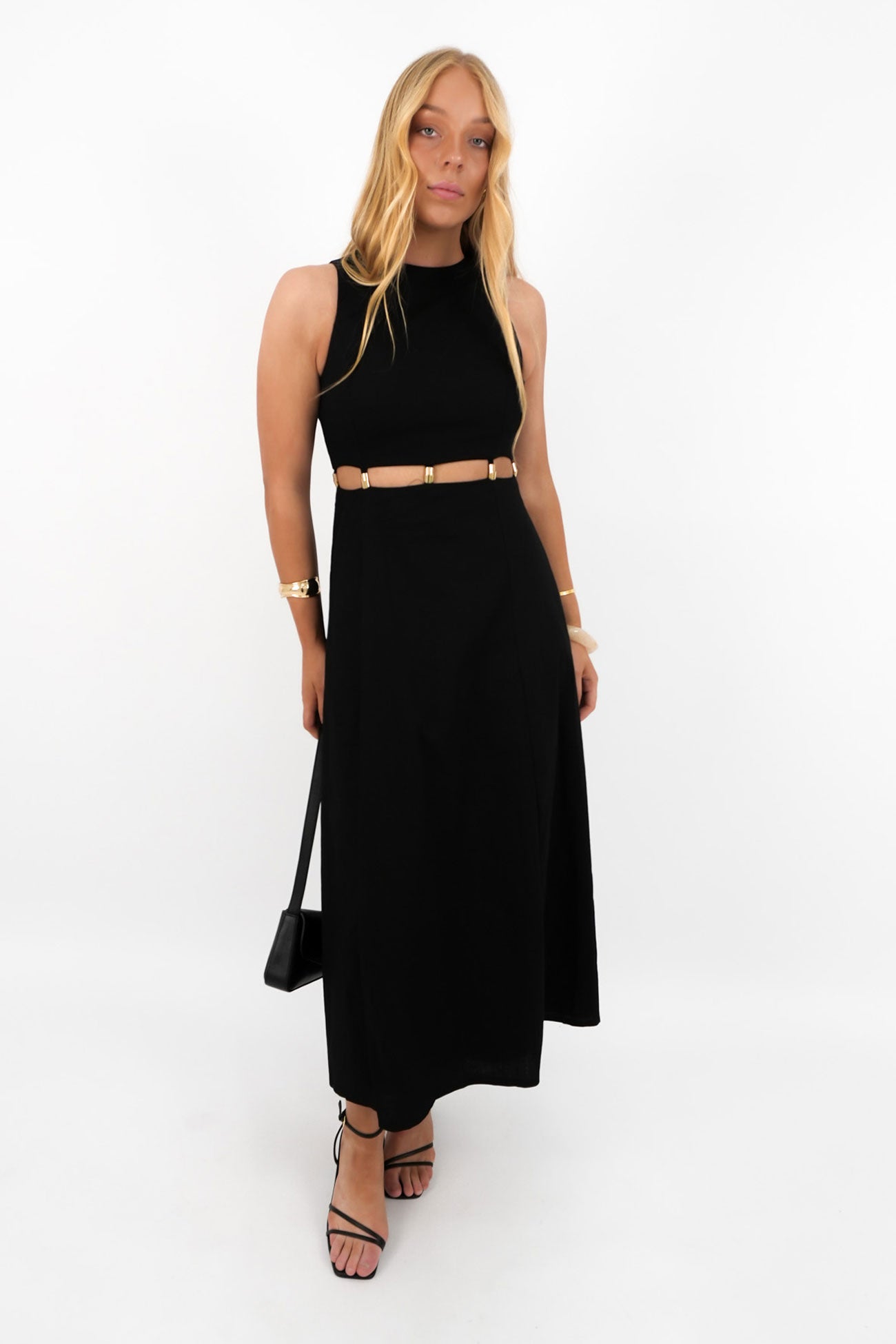 Kayt Midi Dress Black