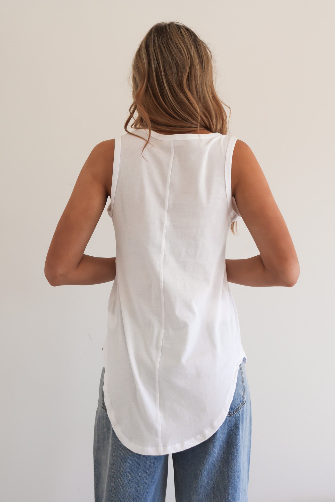 Keira Tank White