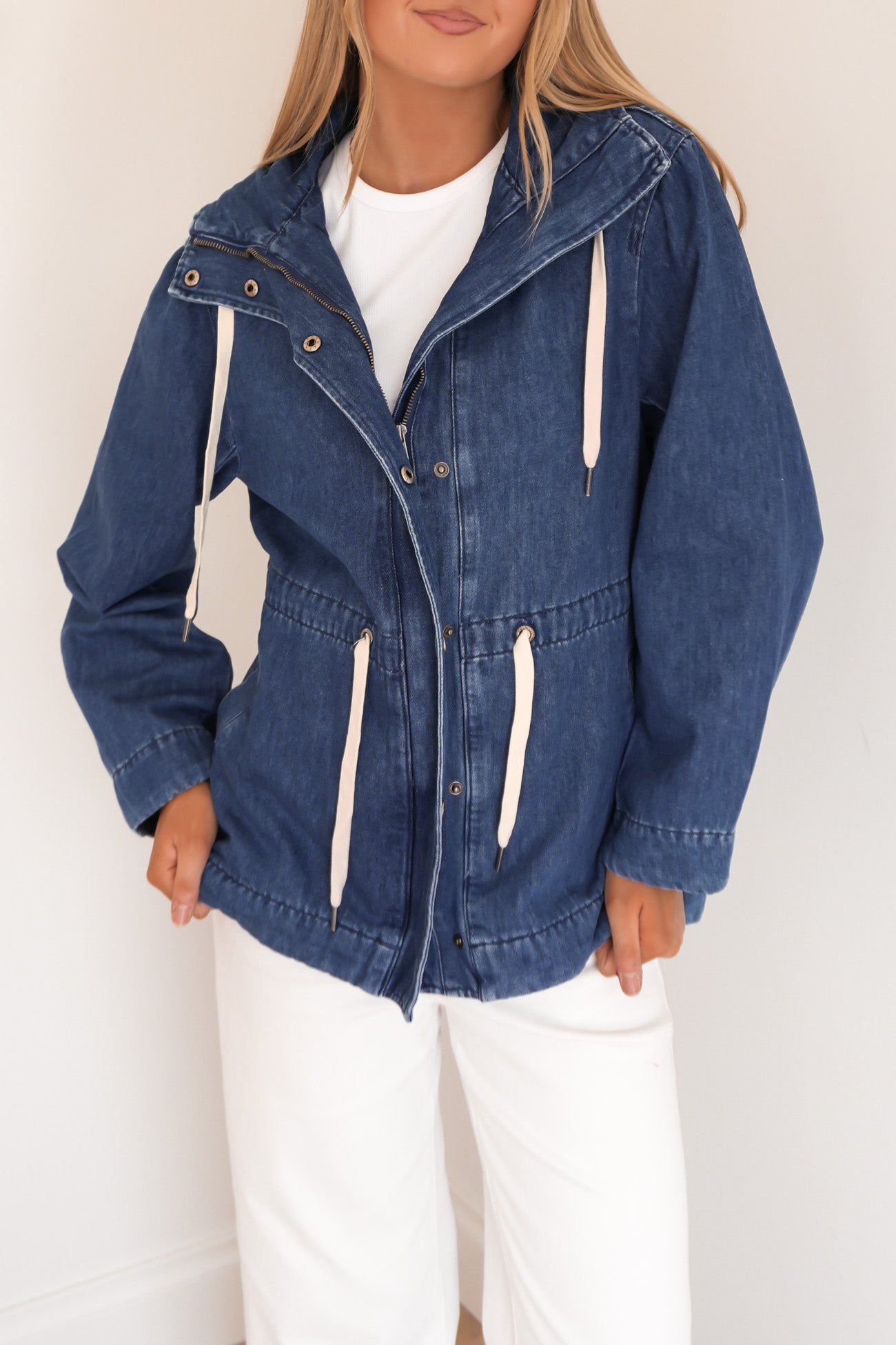 Kingston Anorak Mid Blue