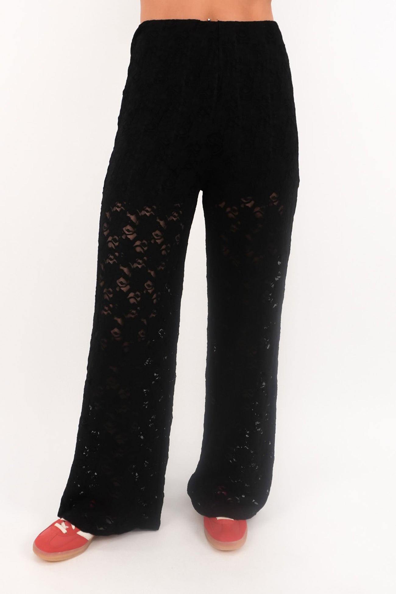Kristy Lace Pant Black