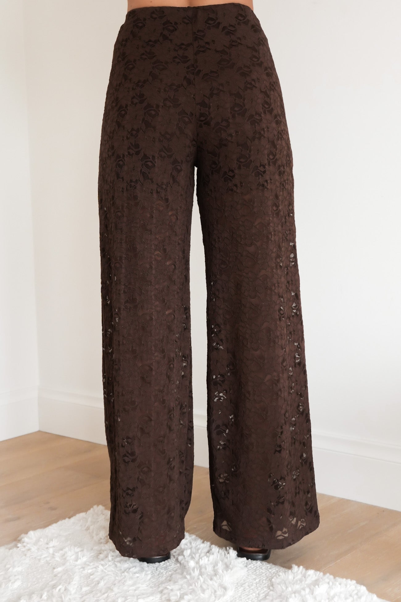 Kristy Lace Pant Chocolate