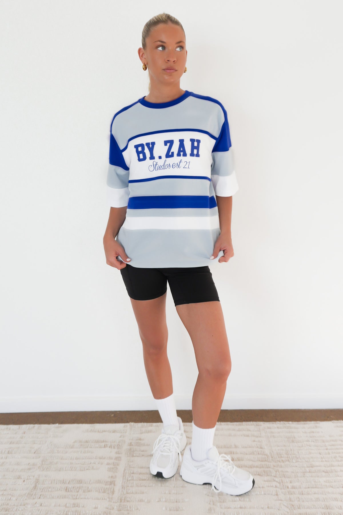 Laken Oversized Tee Powder Blue