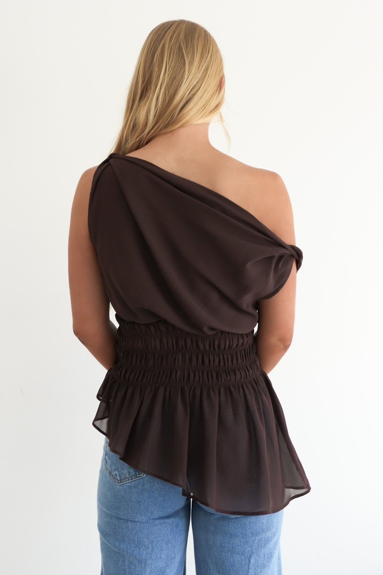 Lauren Top Chocolate