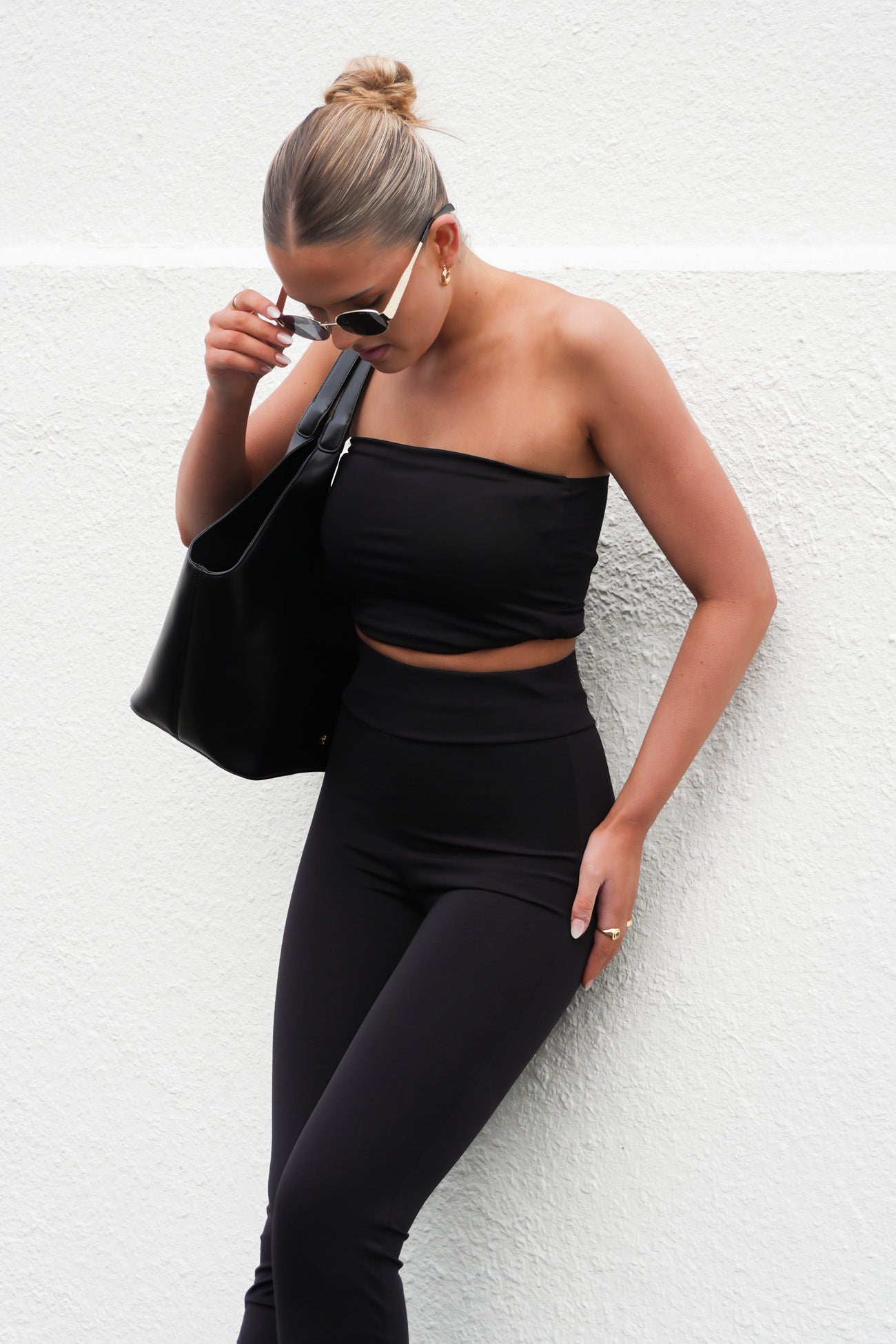 Leighton Flare Pant Black