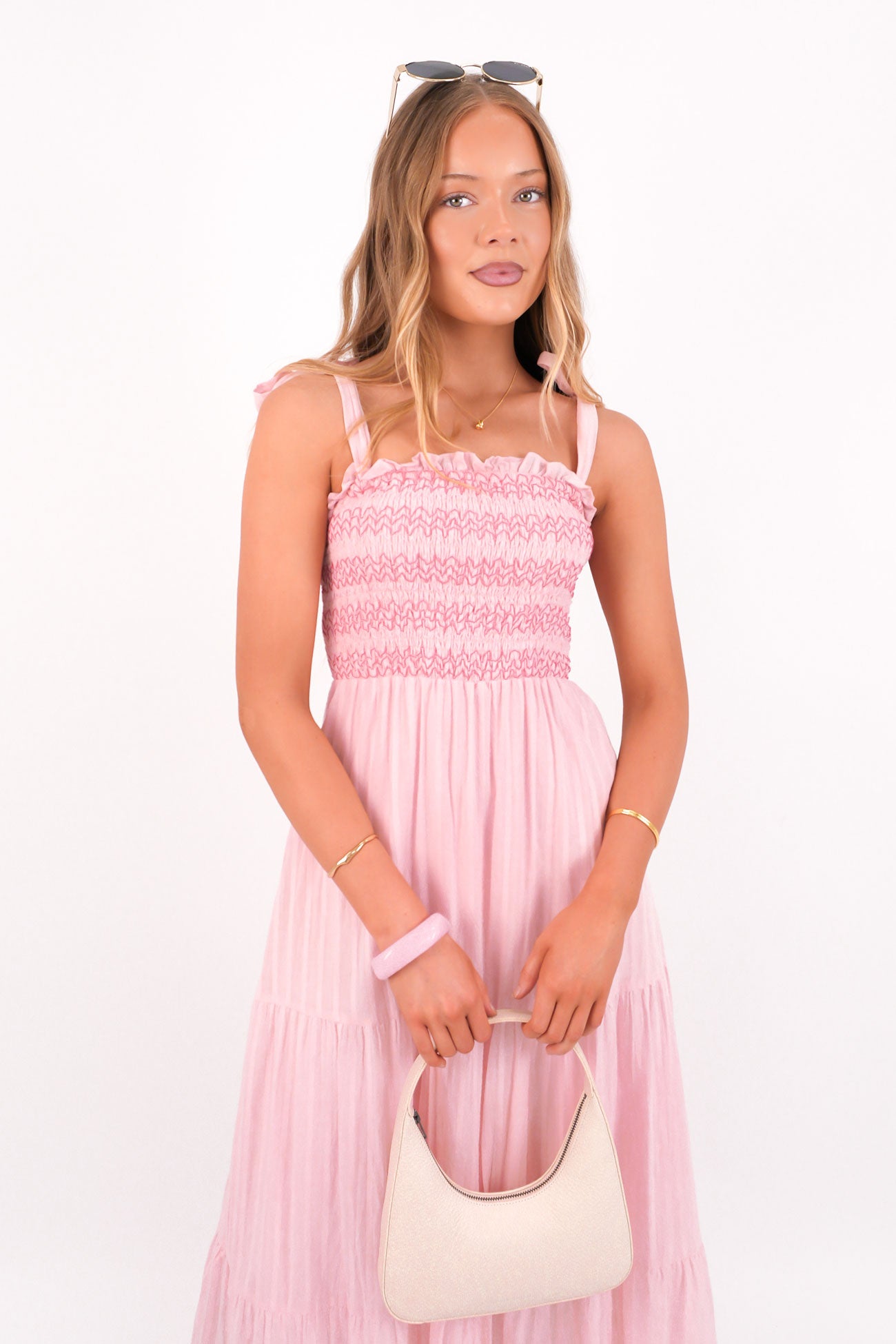 Leila Maxi Dress Pink