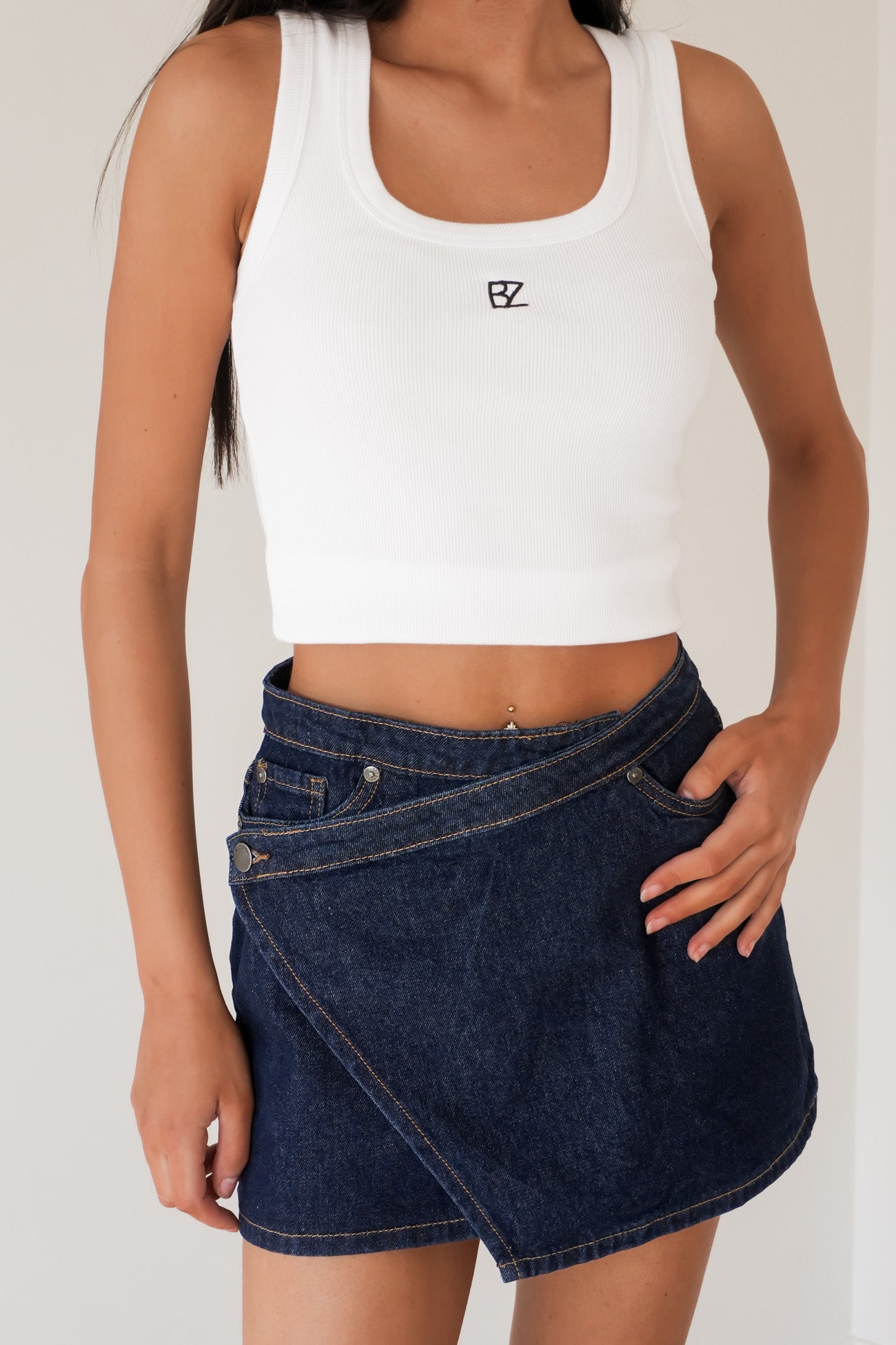 Lenni Mini Skort Indigo
