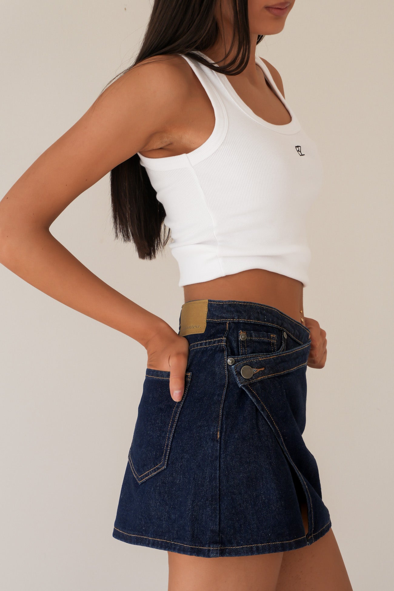 Lenni Mini Skort Indigo