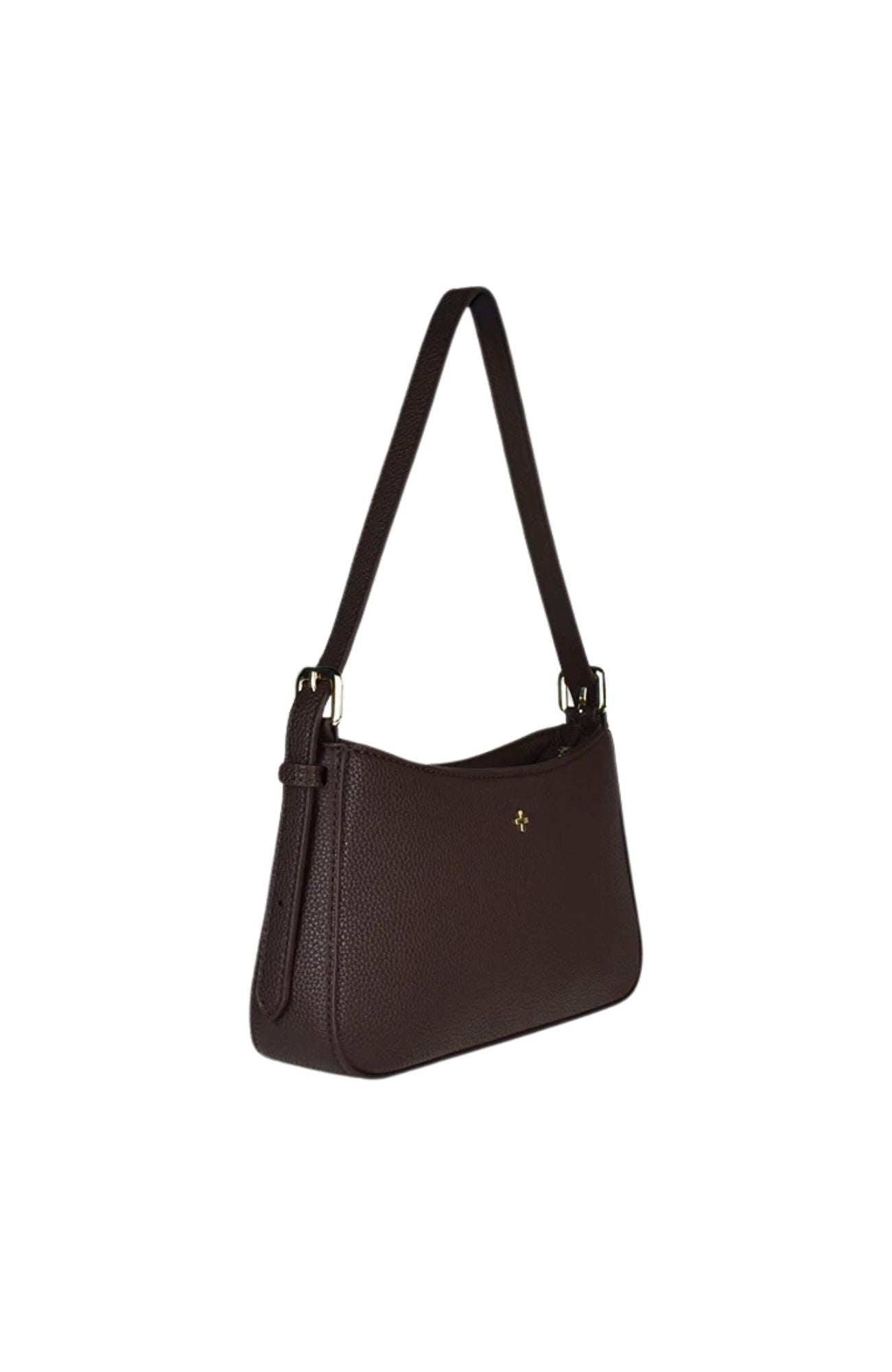 Lilu Bag Chocolate Pebble Gold