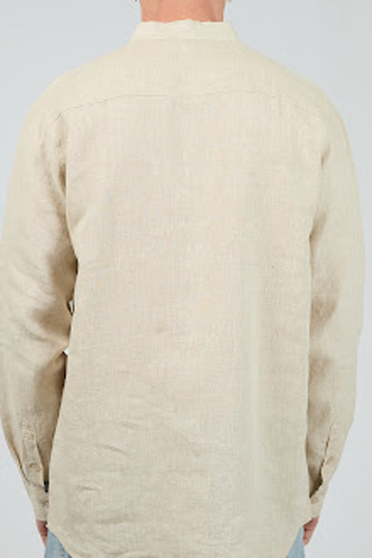 Linen Long Sleeve Shirt Natural