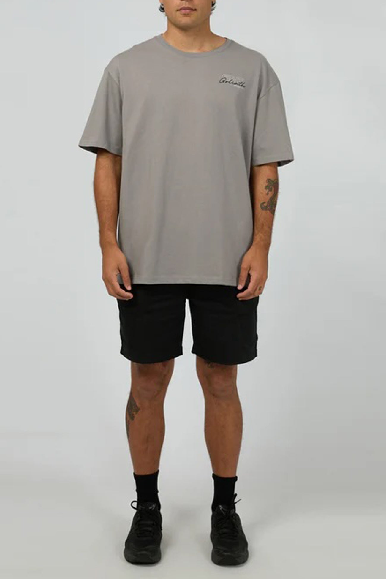 Link Script Tee Smoke